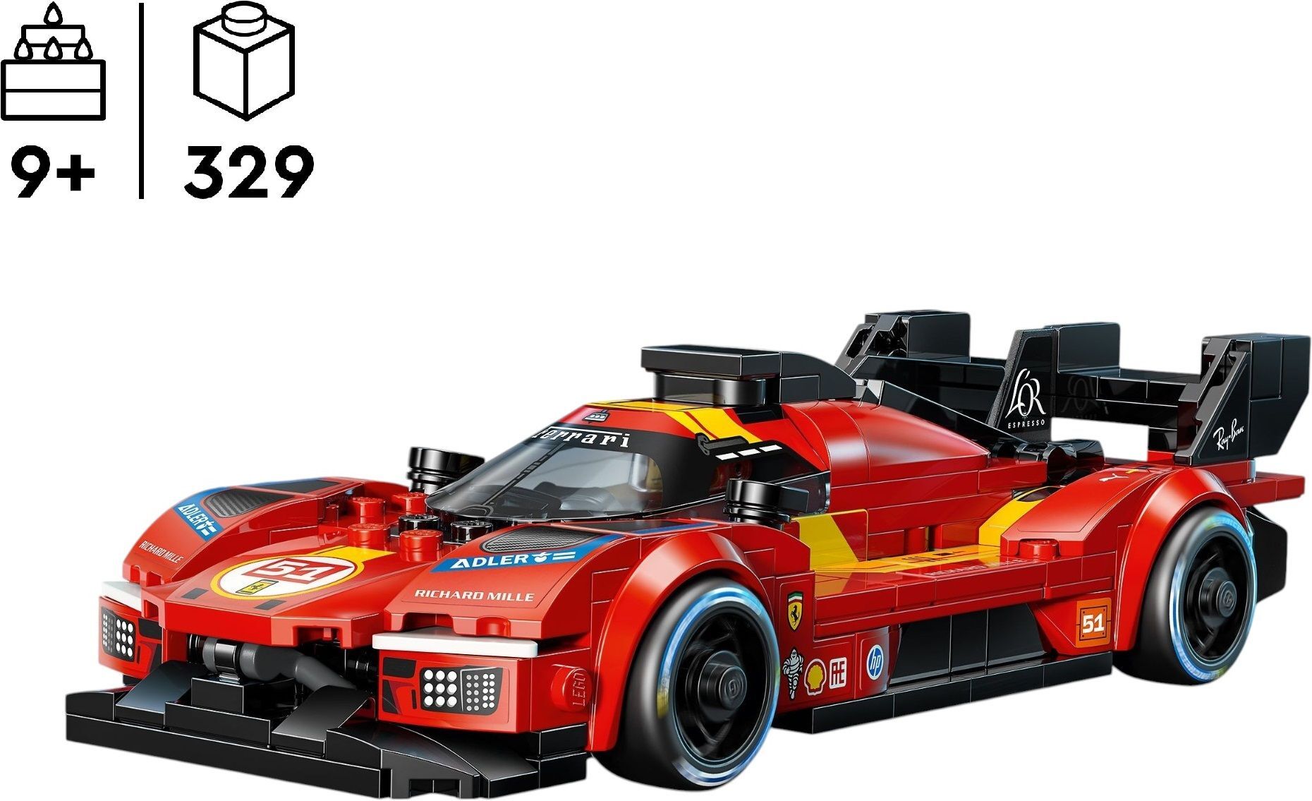 LEGO 77261 Speed ​​Champions Ferrari 499P фото 