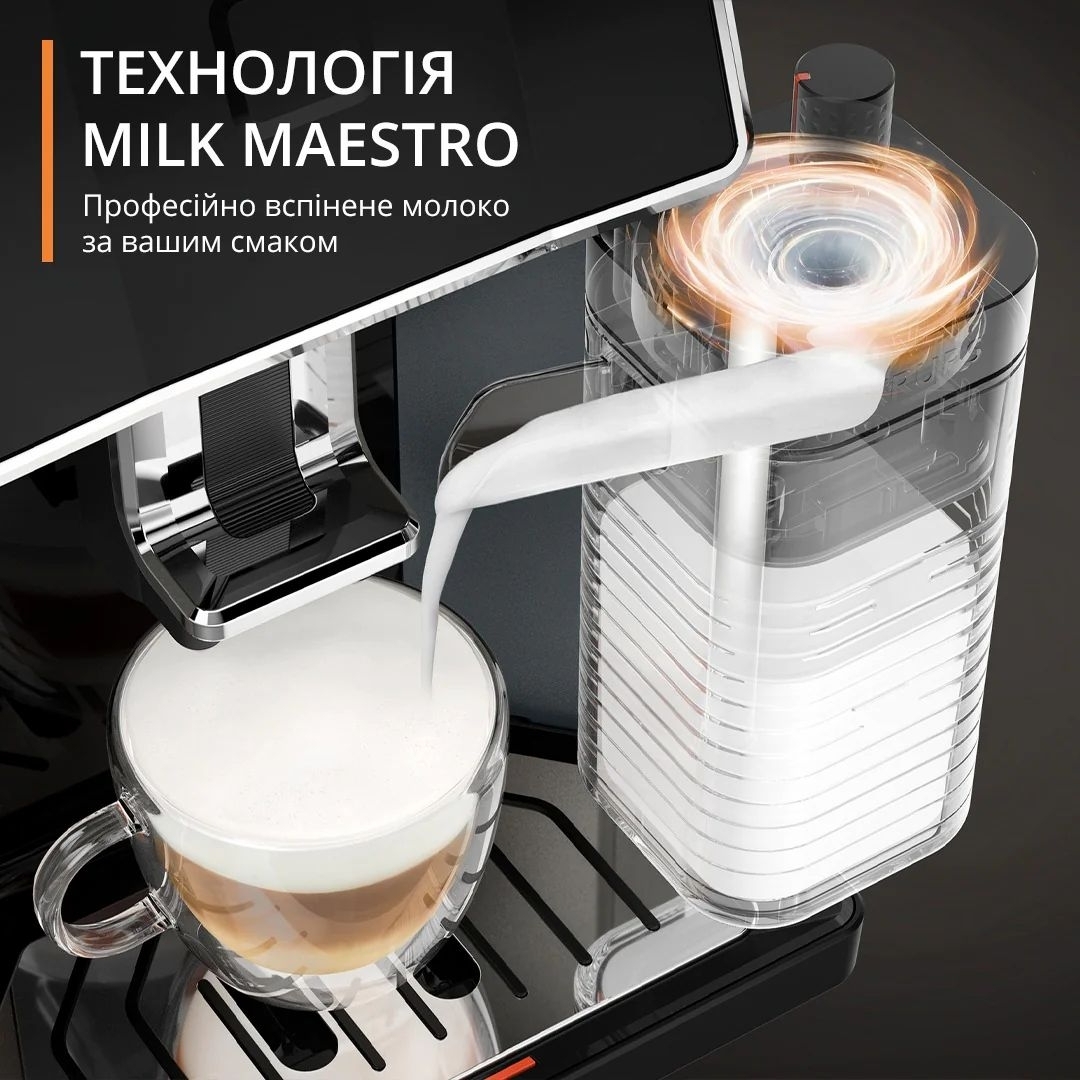 Кавомашина Krups Sensation Milk M90 EA912B10_Saleфото9