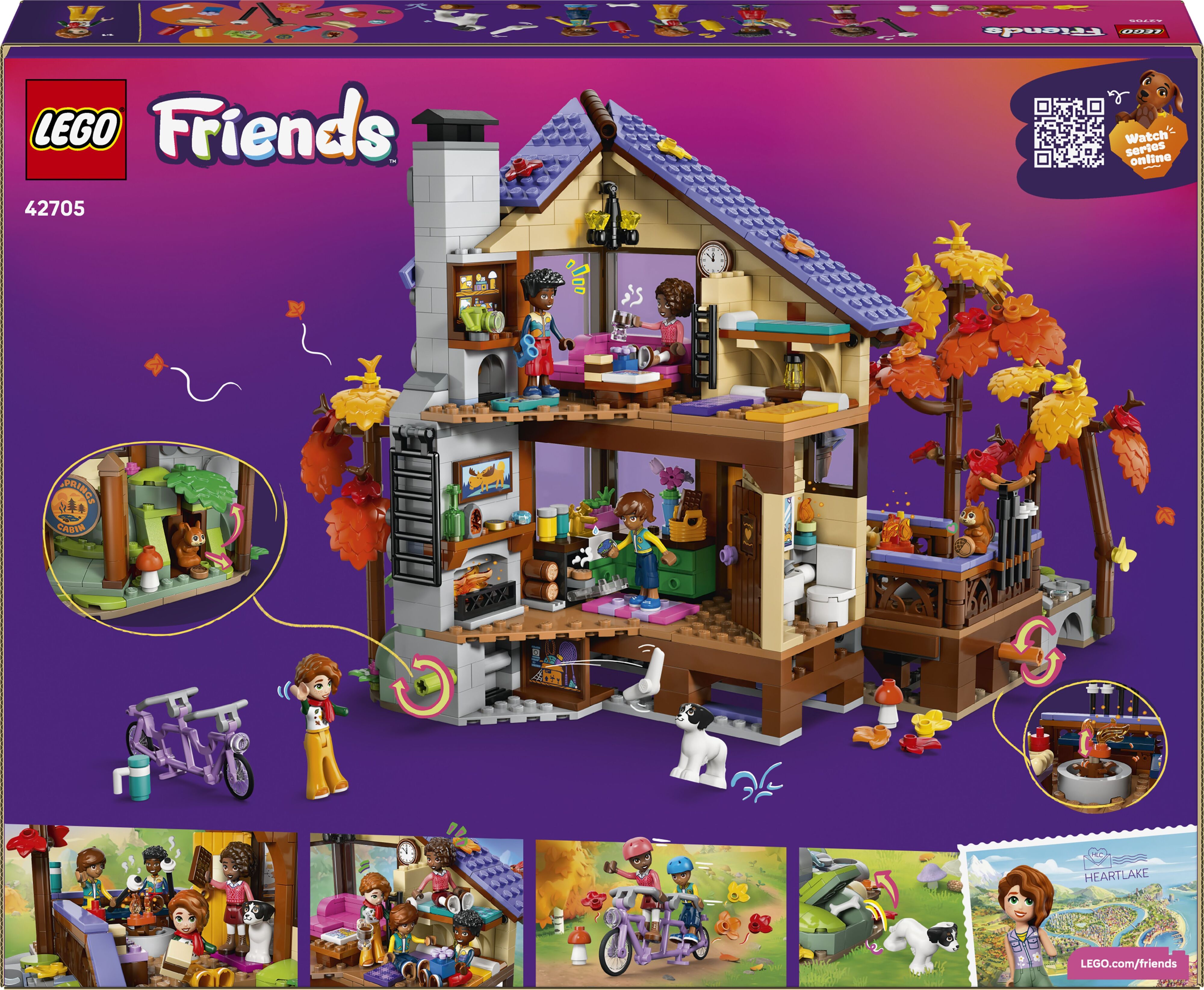 LEGO 42705 Friends Уютный лесной домик для осеннего отдыха фото 15