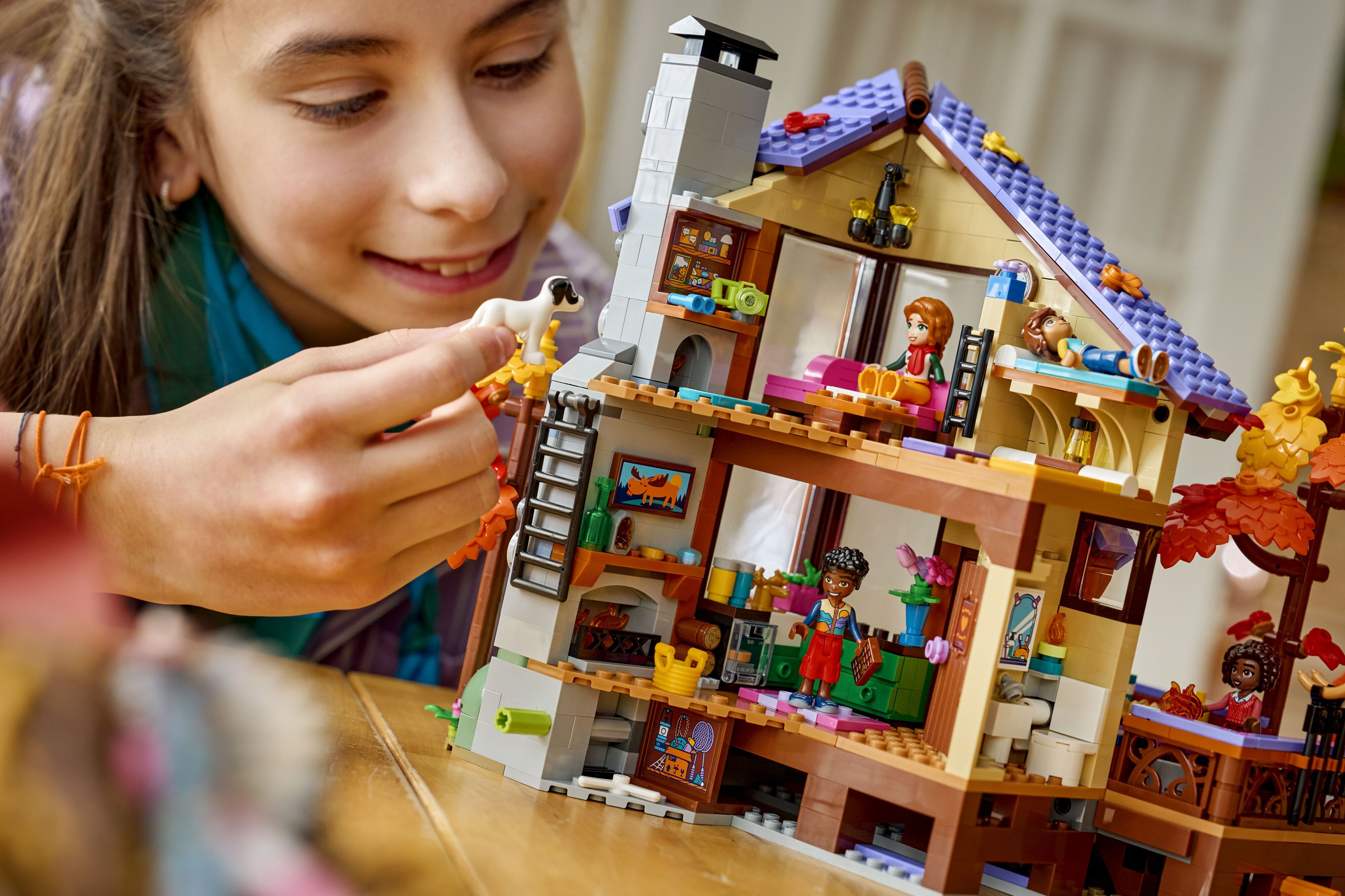 LEGO 42705 Friends Уютный лесной домик для осеннего отдыха фото 9