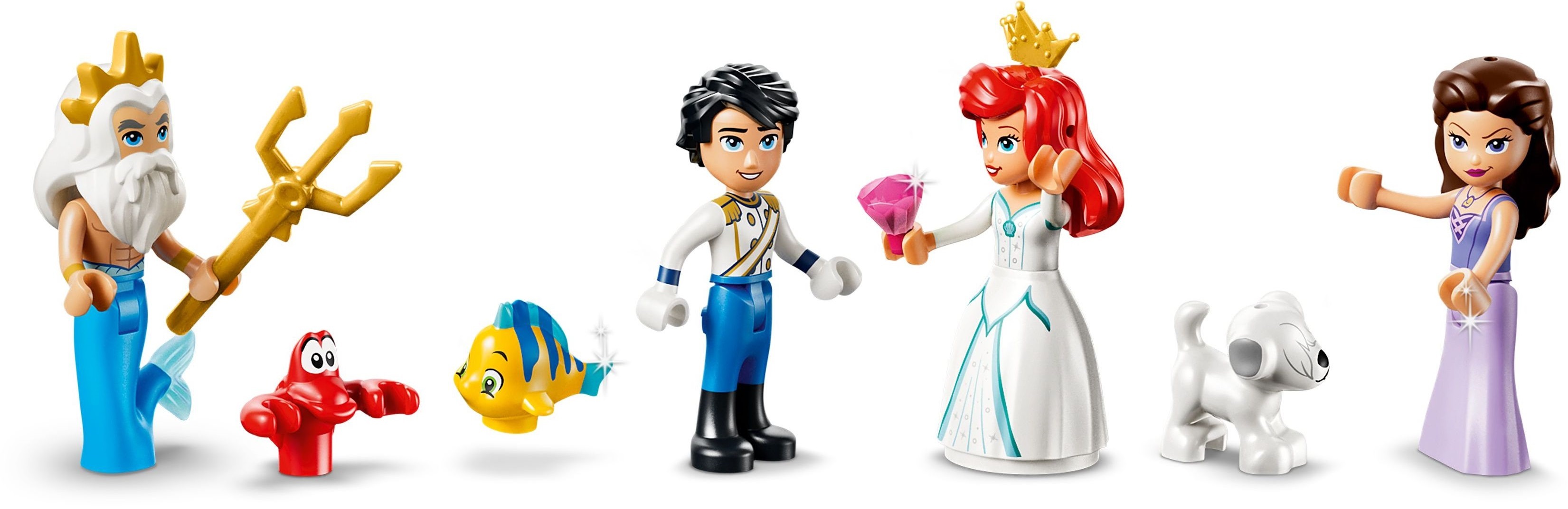 LEGO 43299 Disney Princess Королевская свадебная лодка Ариэль фото 3