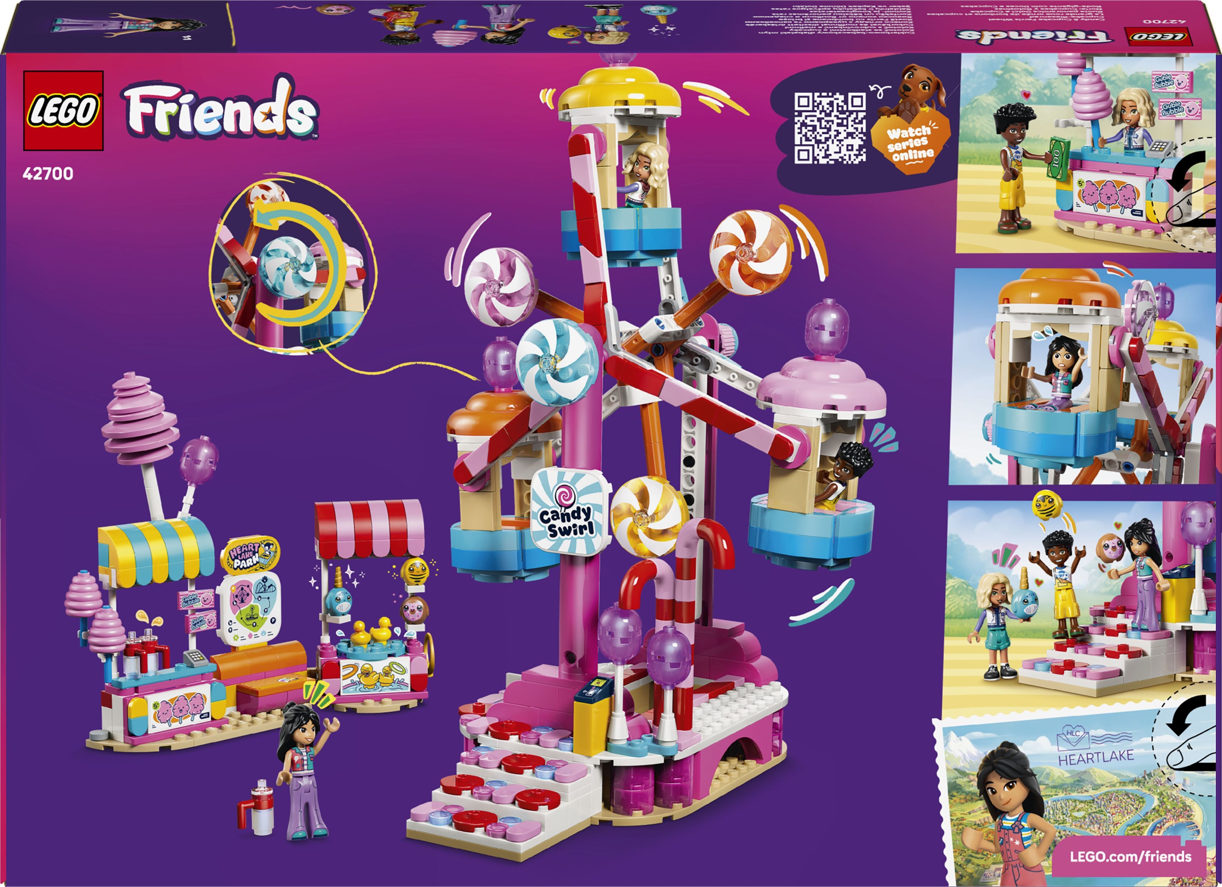 LEGO 42700 Friends Колесо обозрения с конфетами и капкейками фото 14