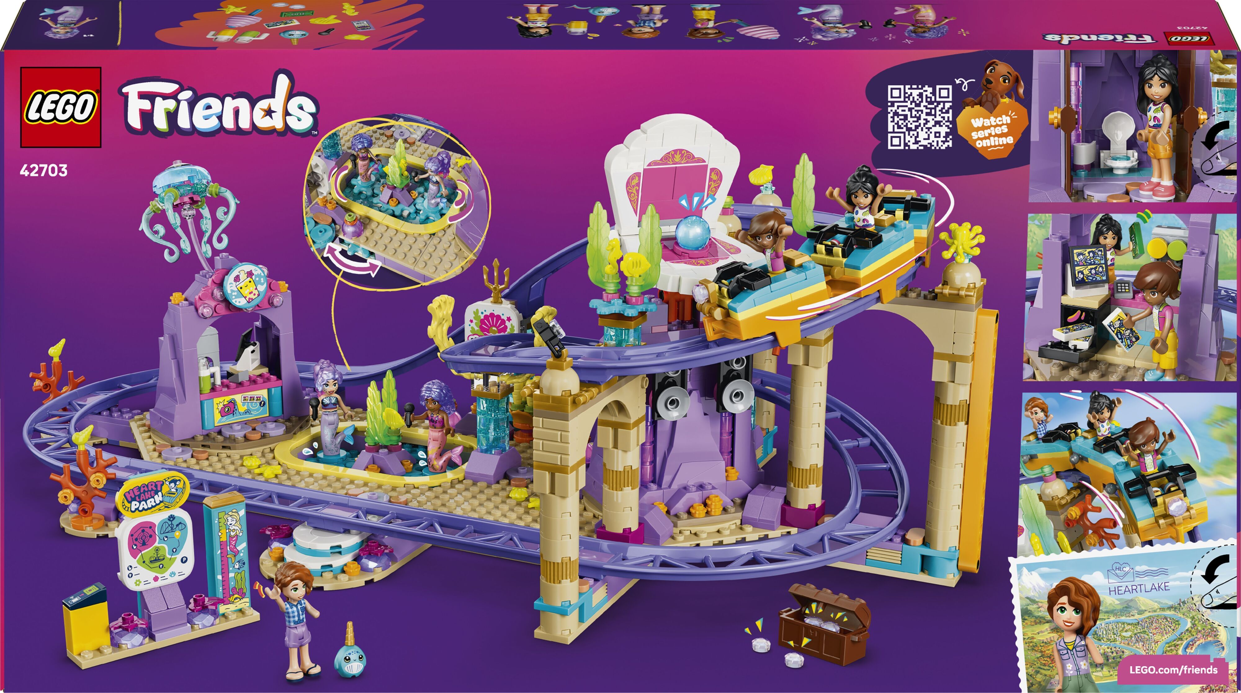 LEGO 42703 Friends Американские горки с русалками фото 