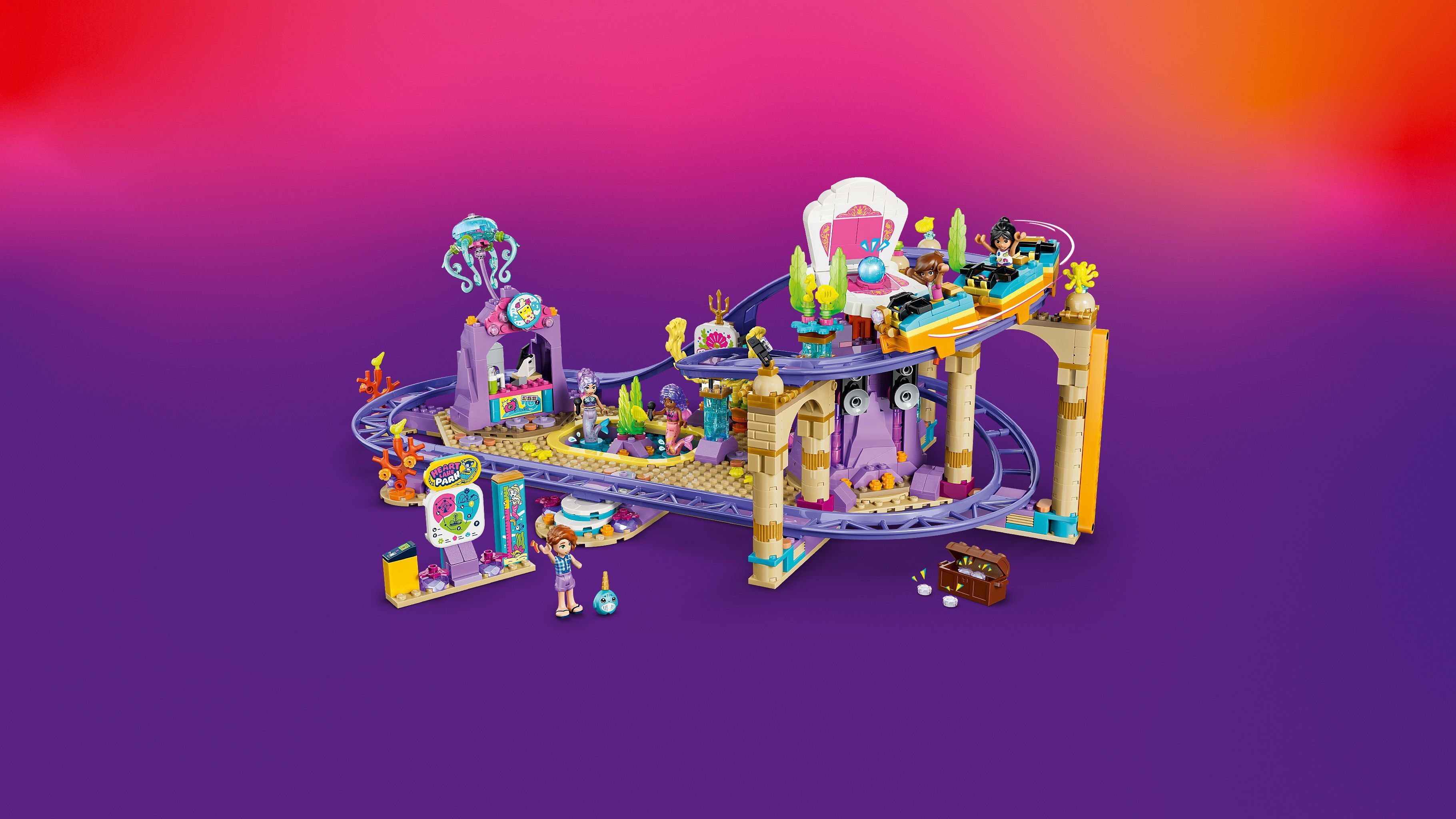 LEGO 42703 Friends Американские горки с русалками фото 