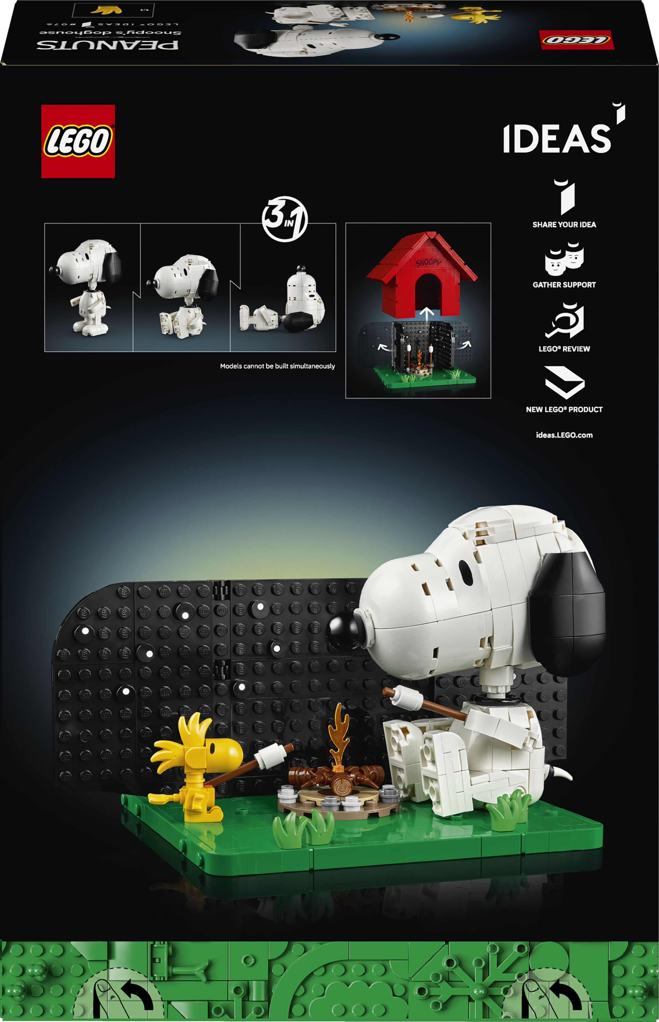 LEGO 21368 Ideas «Мелочь»: будка Снупи фото 16