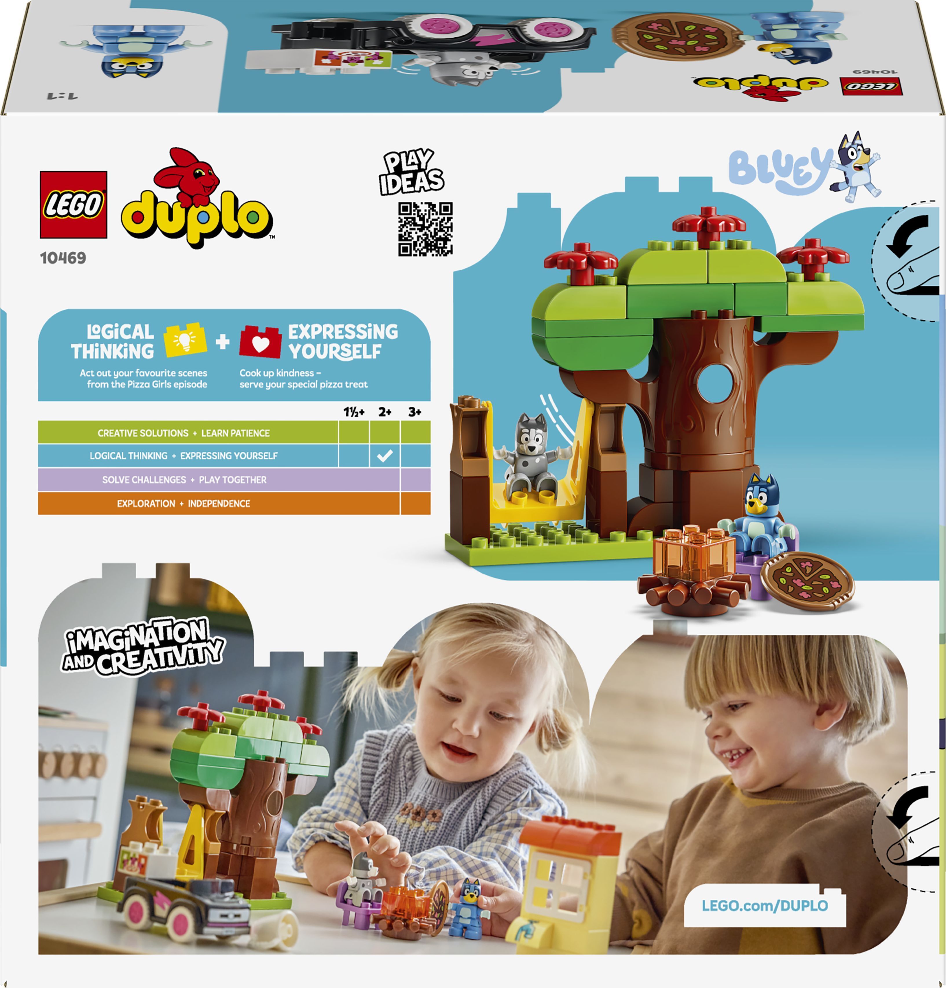 LEGO 10469 DUPLO Bluey «Пиццерия» с Мафином и Блуи фото 14