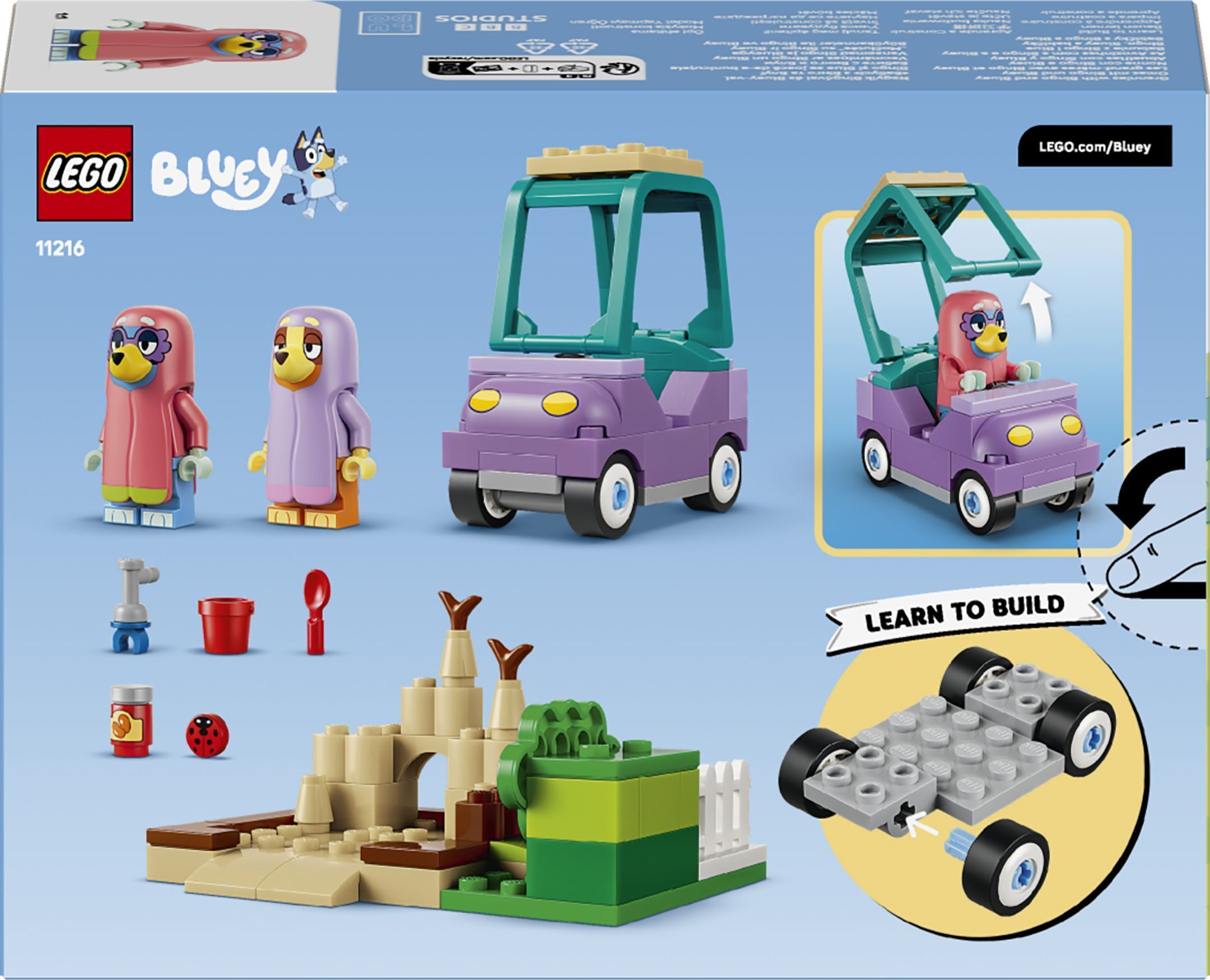 LEGO 11216 Bluey «Бабушки» с Бинго и Блуи фото 