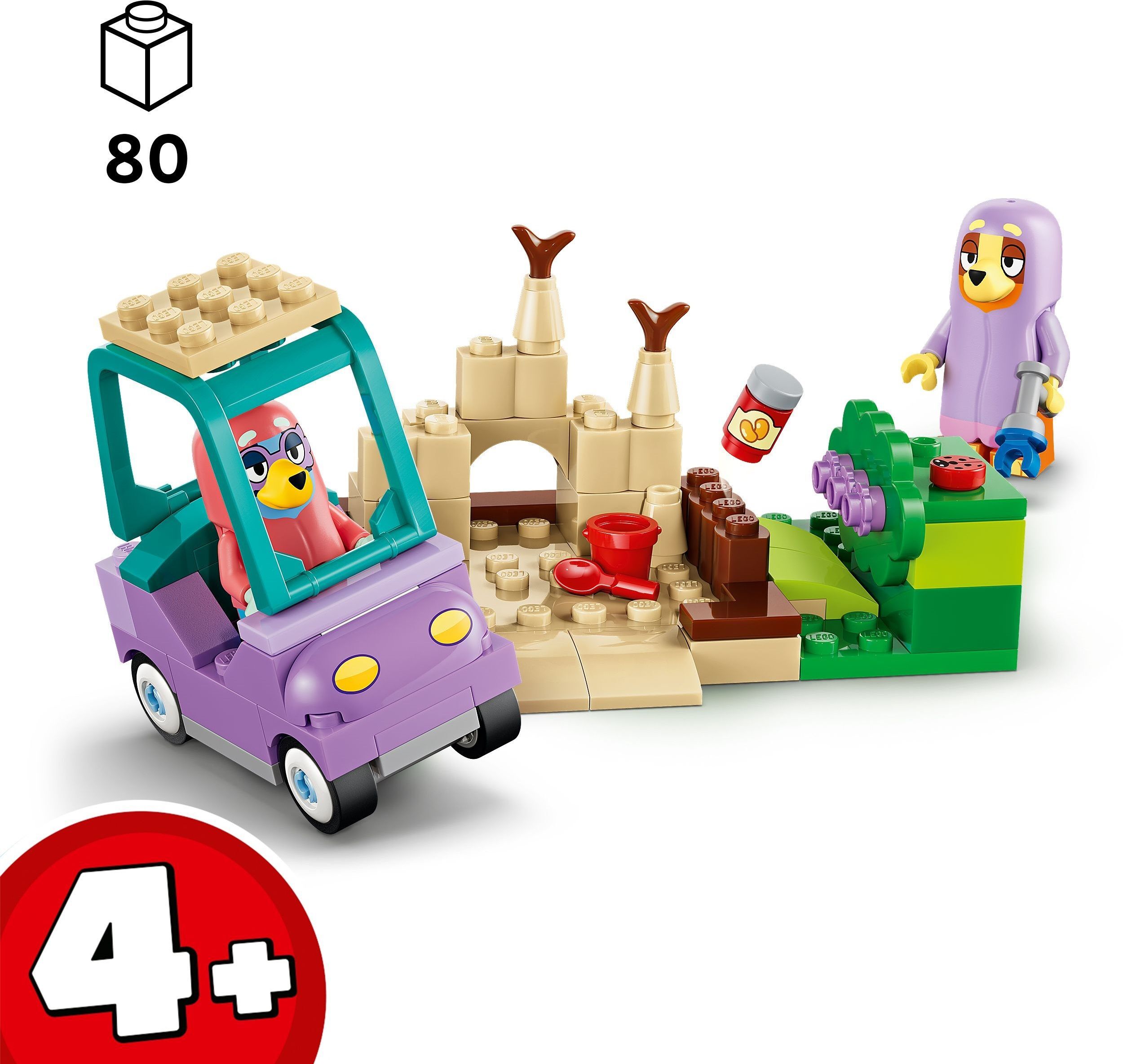 LEGO 11216 Bluey «Бабушки» с Бинго и Блуи фото 