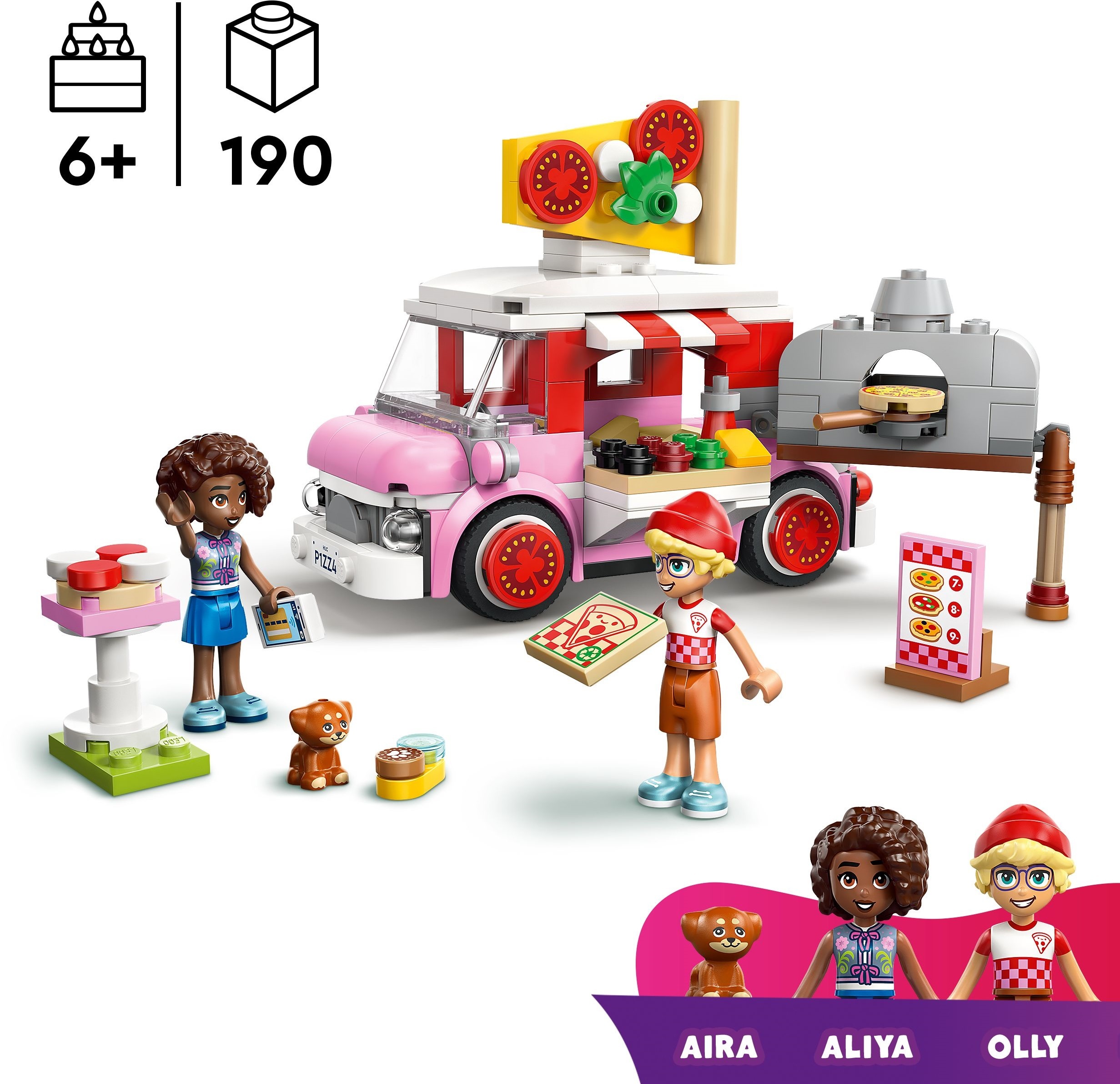 LEGO 42694 Friends Грузовик с пицей фото 2