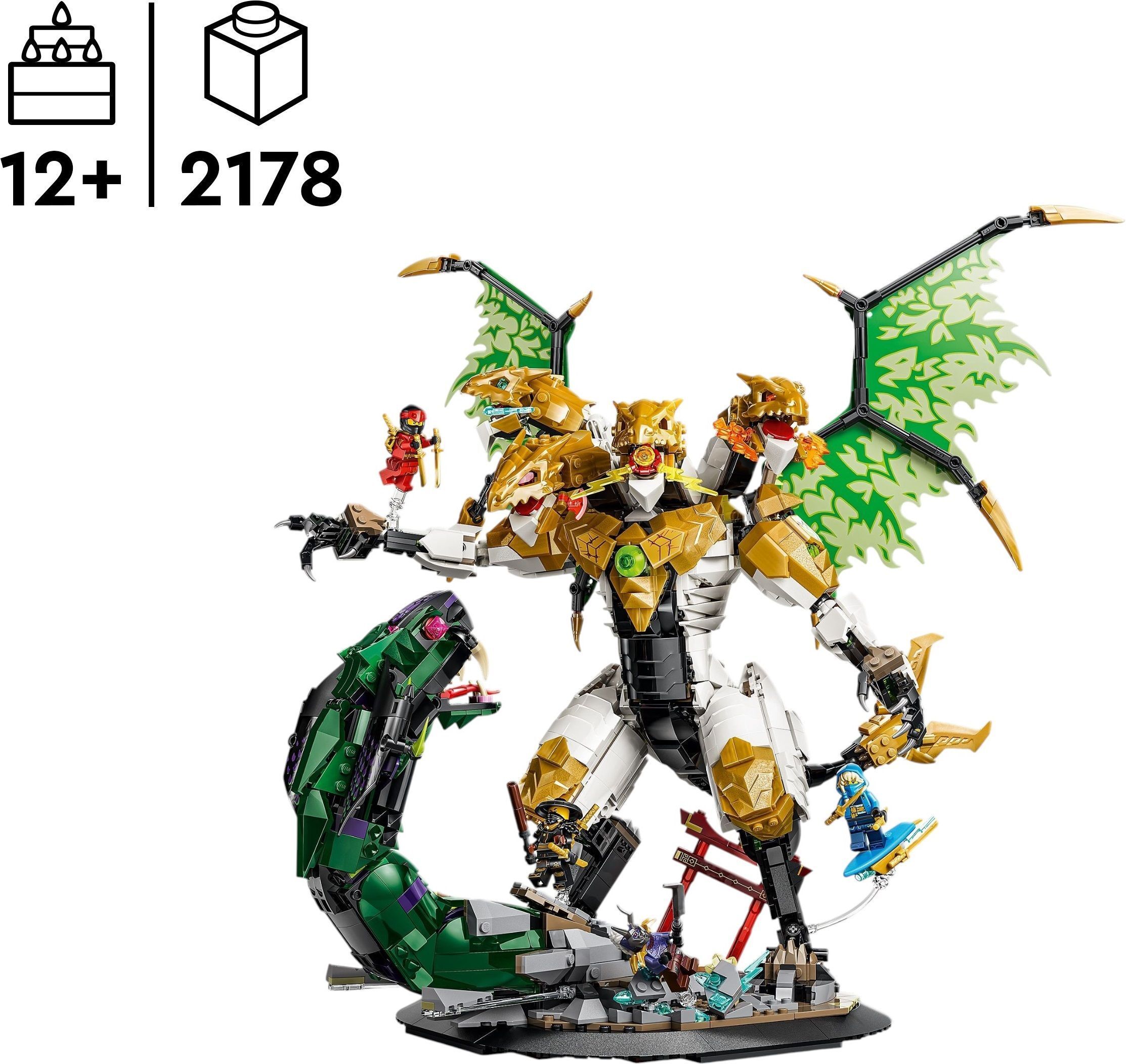LEGO 71872 Ninjago Битва Ультрадракона фото 2