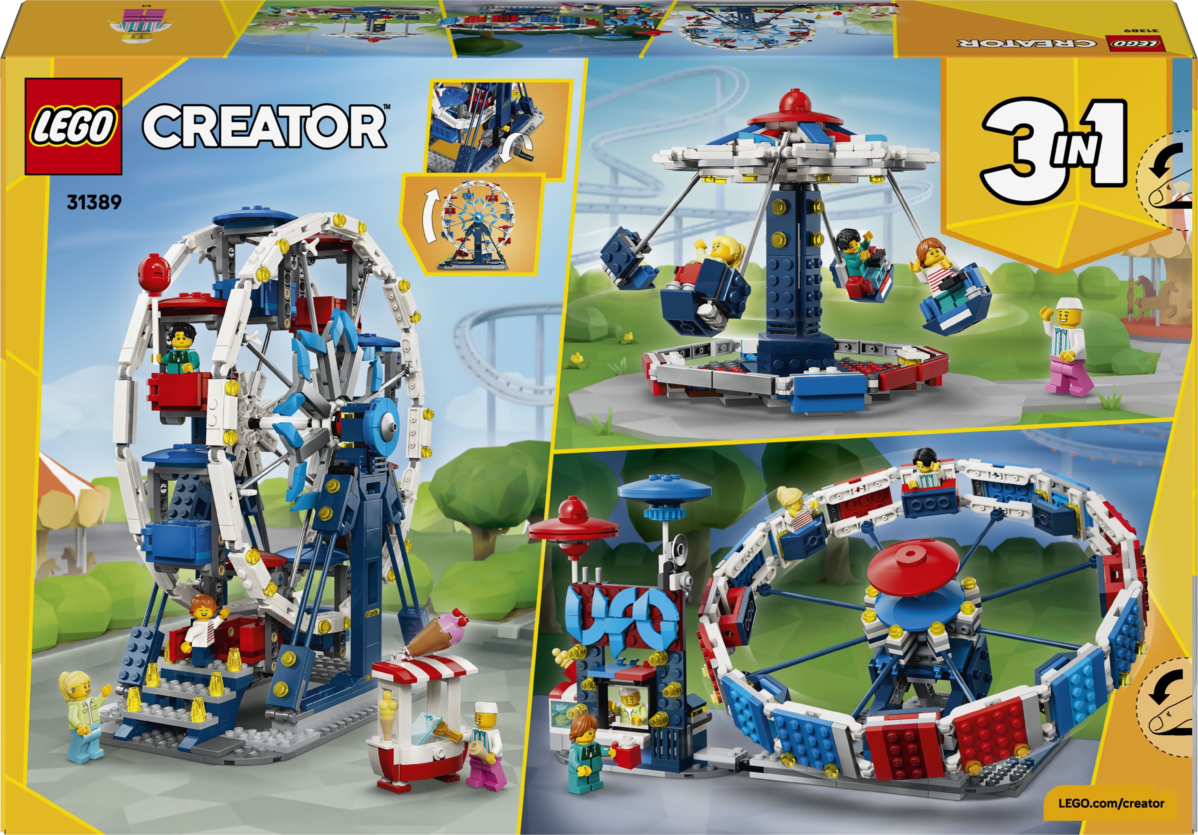 LEGO 31389 Creator Легендарное колесо обозрения фото 