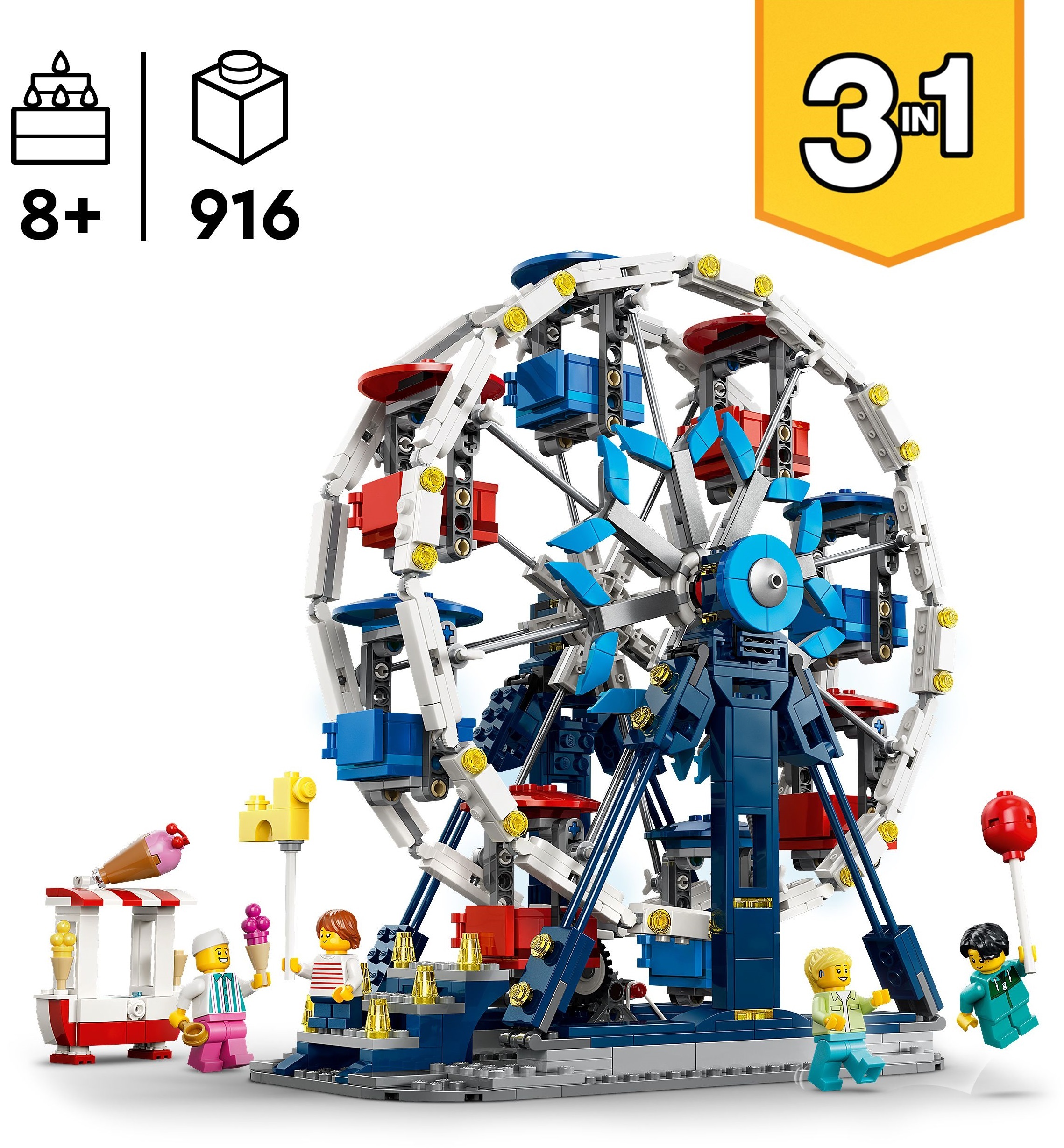 LEGO 31389 Creator Легендарное колесо обозрения фото 