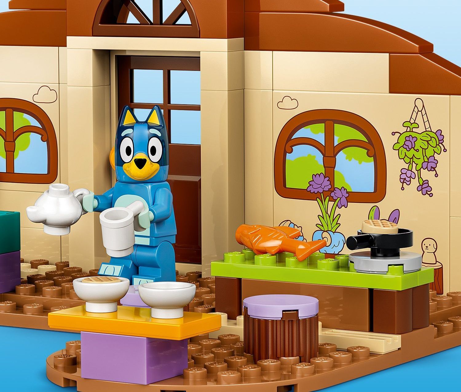 LEGO 11221 Bluey Школа с Расти и Блуи фото 