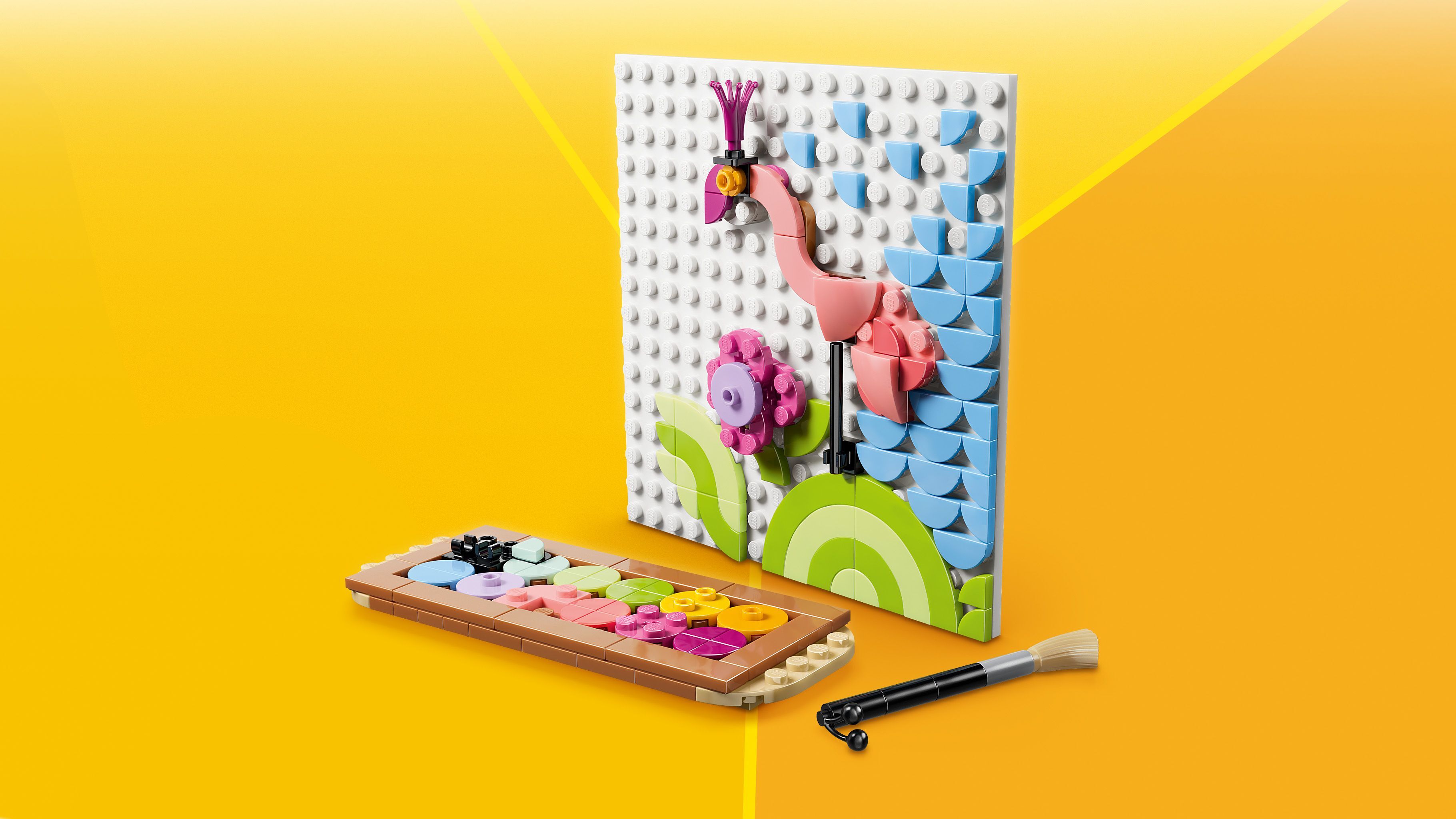 LEGO 31390 Creator Декоративная живопись «Цветочное искусство» фото 