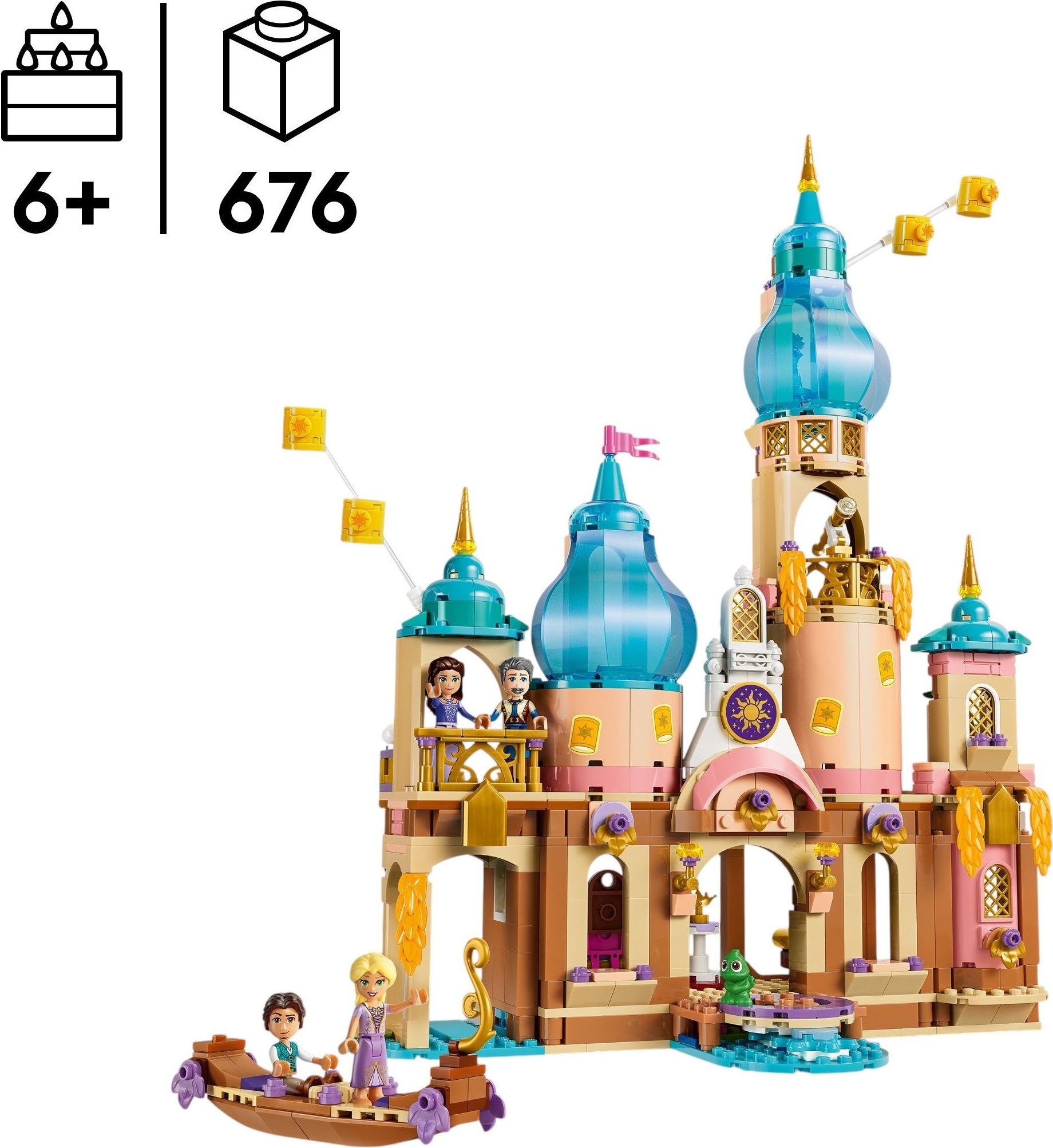 LEGO 43297 Disney Princess Замок Рапунцель фото 
