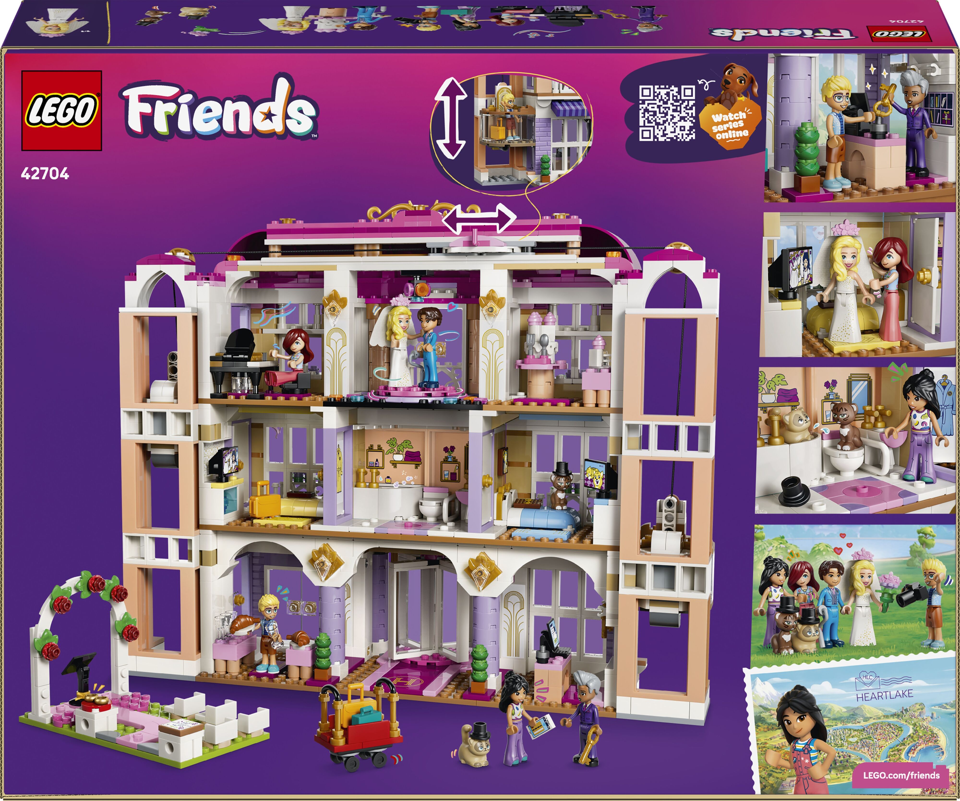 LEGO 42704 Friends Гранд-отель в Хартлейк-Сити фото 15