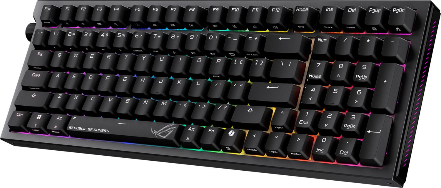 Игровая клавиатура ASUS ROG Strix Morph 96 Wireless NX Snow V2