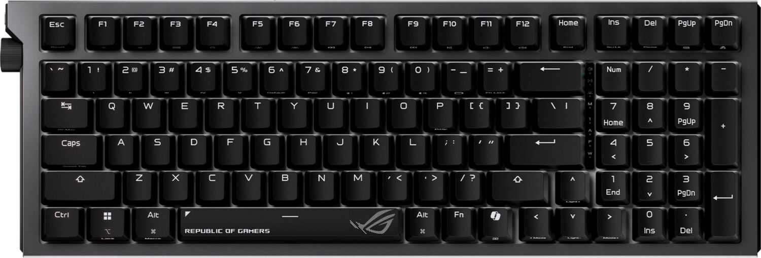 ≡ Ігрова клавіатура ASUS ROG Strix Morph 96 Wireless NX Snow V2