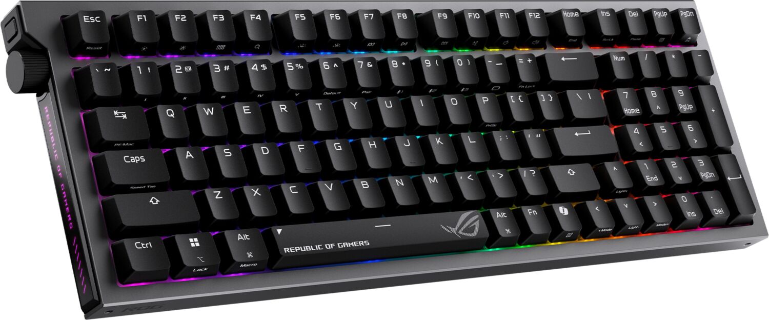 ≡ Ігрова клавіатура ASUS ROG Strix Morph 96 Wireless NX Snow V2