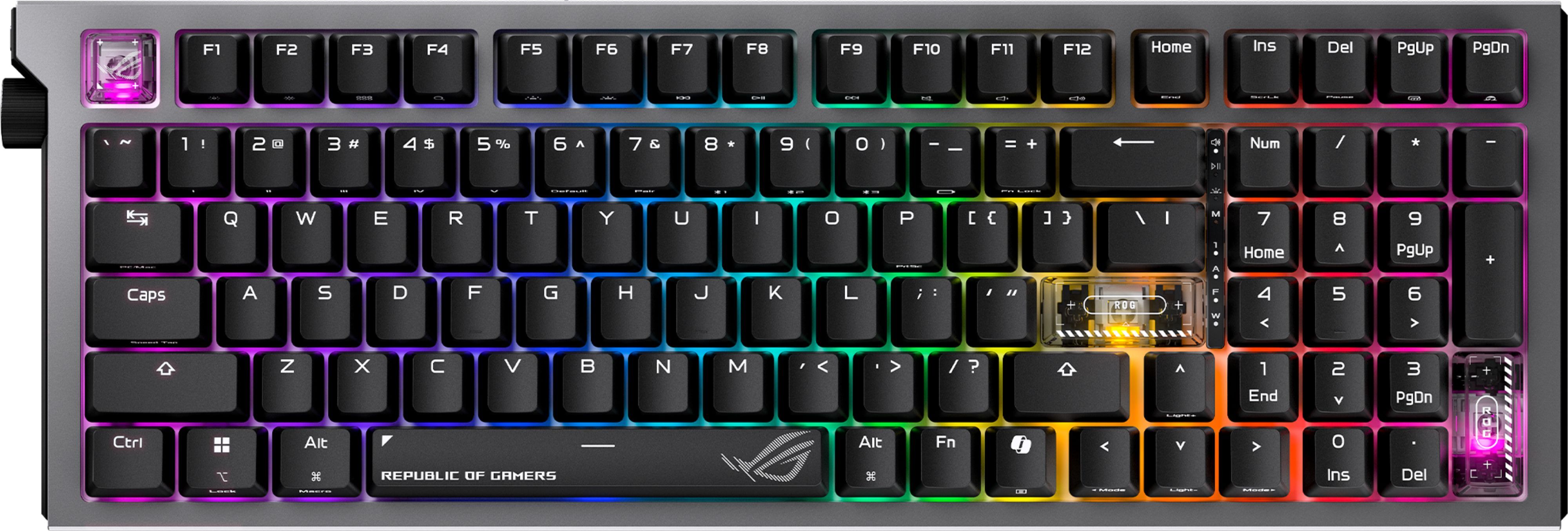うるし板 ≡ Ігрова клавіатура ASUS ROG Strix Morph 96 Wireless NX Snow V2