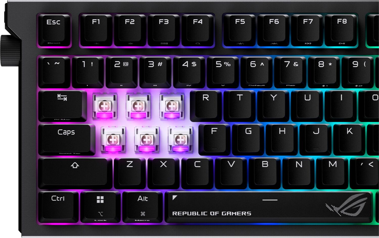 ≡ Ігрова клавіатура ASUS ROG Strix Morph 96 Wireless NX Snow V2