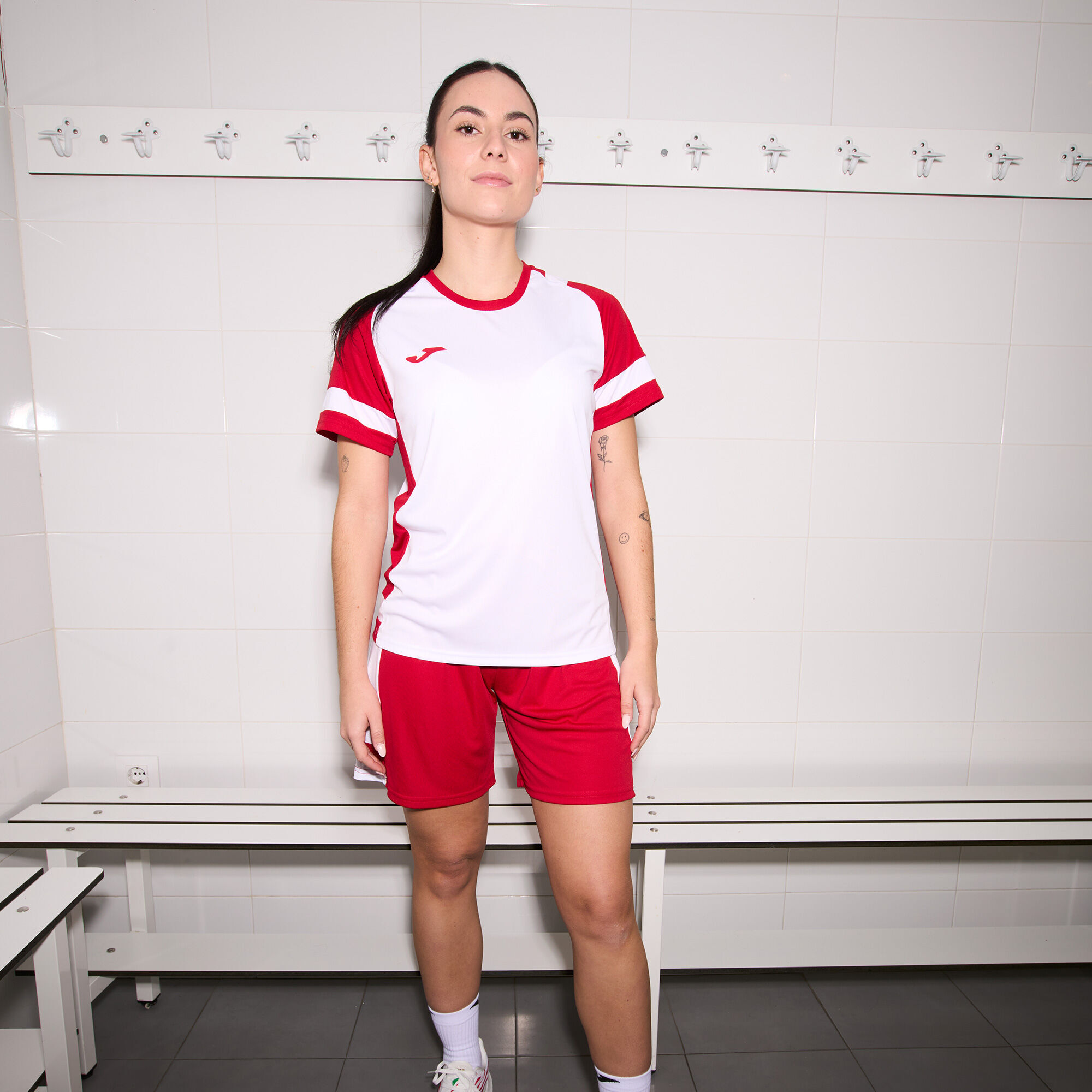 Футбольна форма жіноча JOMA Lider Set 902560.206 M білафото