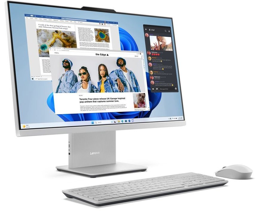 Моноблок 27" LENOVO IdeaCentre AIO 27IRH9 Cloud Grey (F0HM00W9UO)фото10