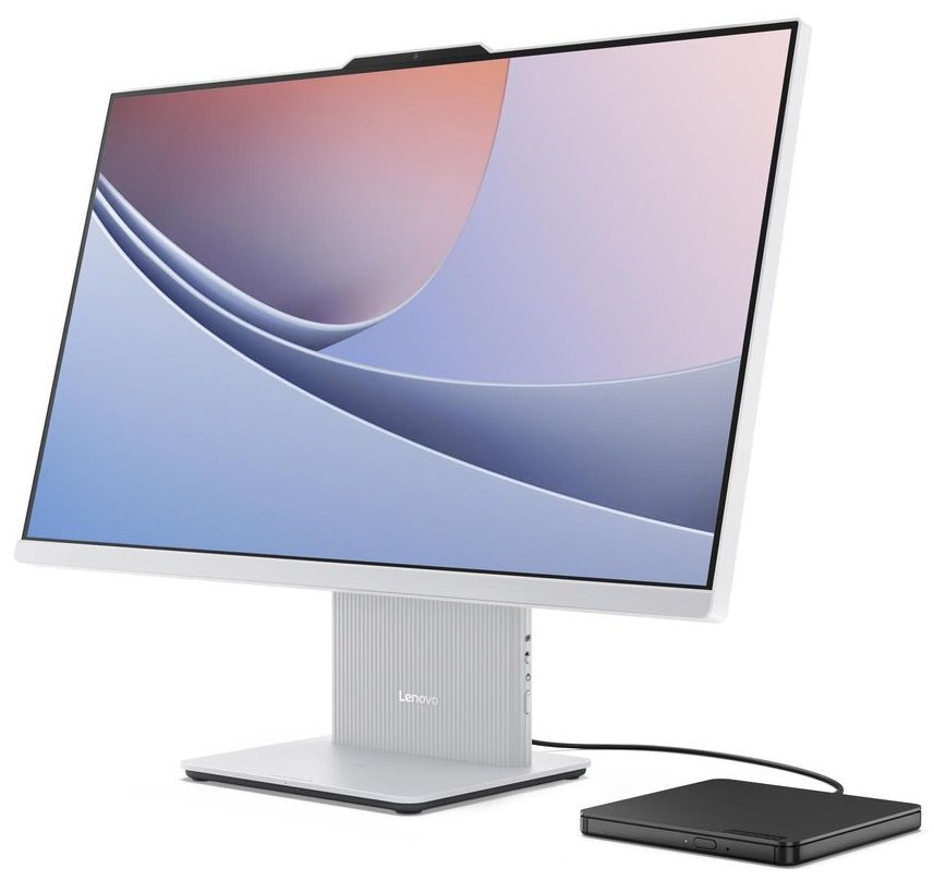 Моноблок 27" LENOVO IdeaCentre AIO 27IRH9 Cloud Grey (F0HM00W9UO)фото4