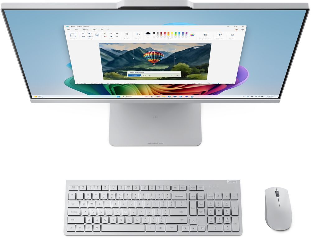 Моноблок 23.8" LENOVO IdeaCentre AIO 24AKP10 Grey (F0JC001BUO)фото12