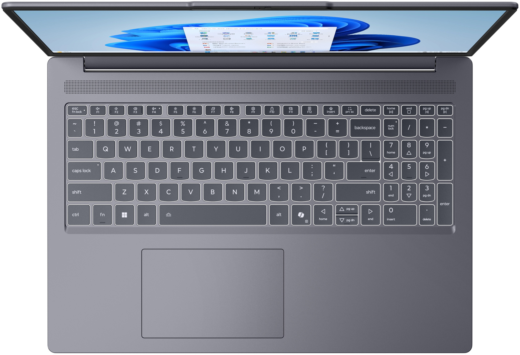 Ноутбук LENOVO IdeaPad Slim 3 16ARP10 Luna Grey (83K800E9RA)фото5