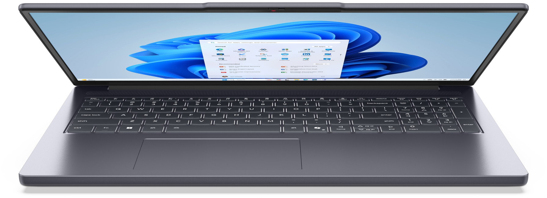 Ноутбук LENOVO IdeaPad Slim 3 16ARP10 Luna Grey (83K800E9RA)фото6