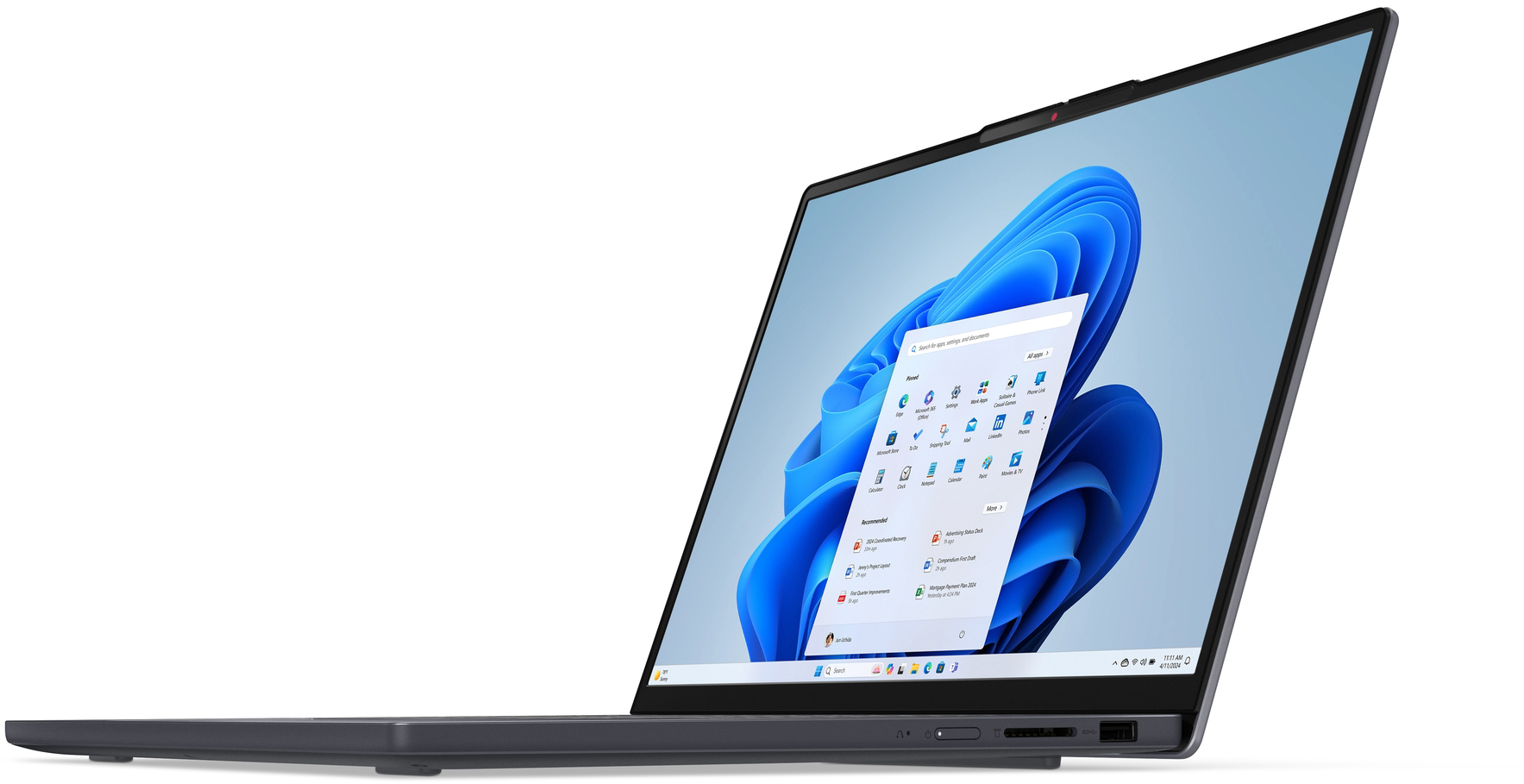 Ноутбук LENOVO IdeaPad Slim 3 16ARP10 Luna Grey (83K800E9RA)фото7