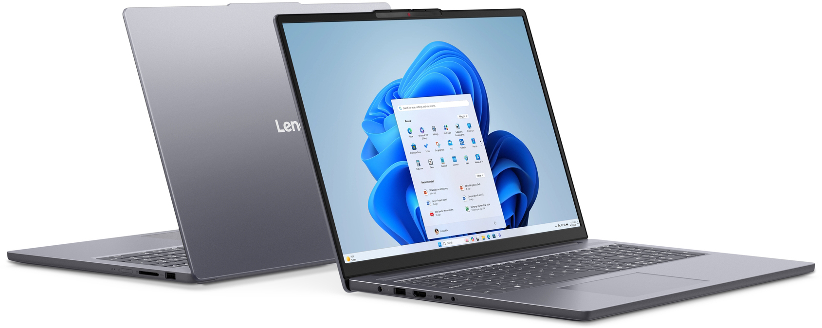 Ноутбук LENOVO IdeaPad Slim 3 16ARP10 Luna Grey (83K800E9RA)фото8