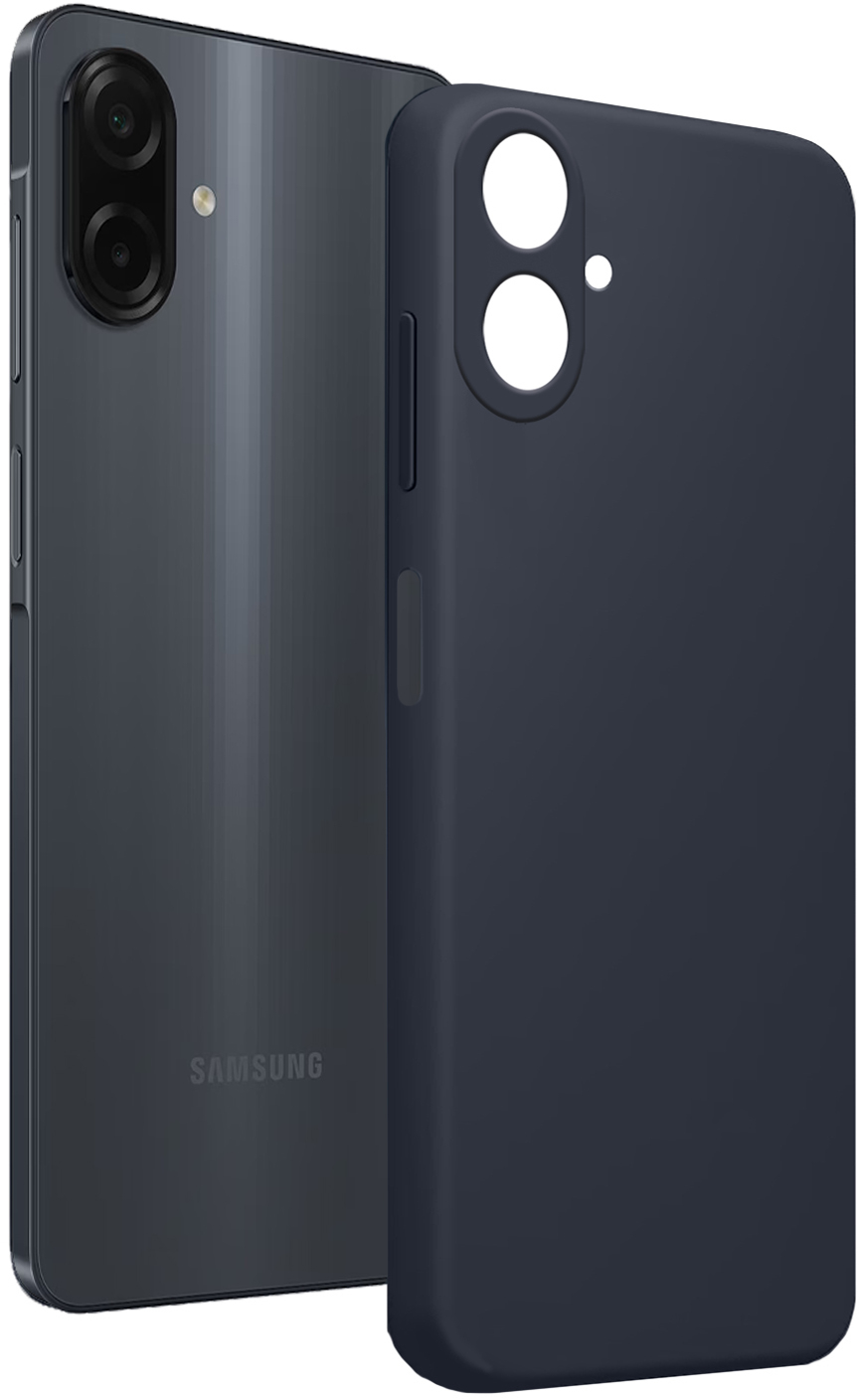 Чохол MakeFuture для Samsung A07 Silicone Black (MCL-SA07BK)фото