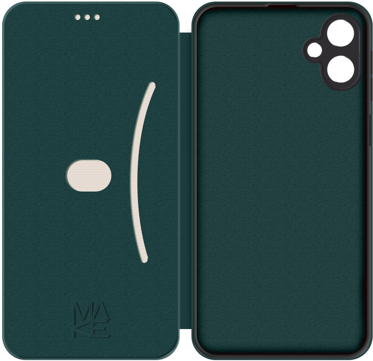 Чохол-книжка MakeFuture для Samsung A07 Flip Green (MCP-SA07GN)фото