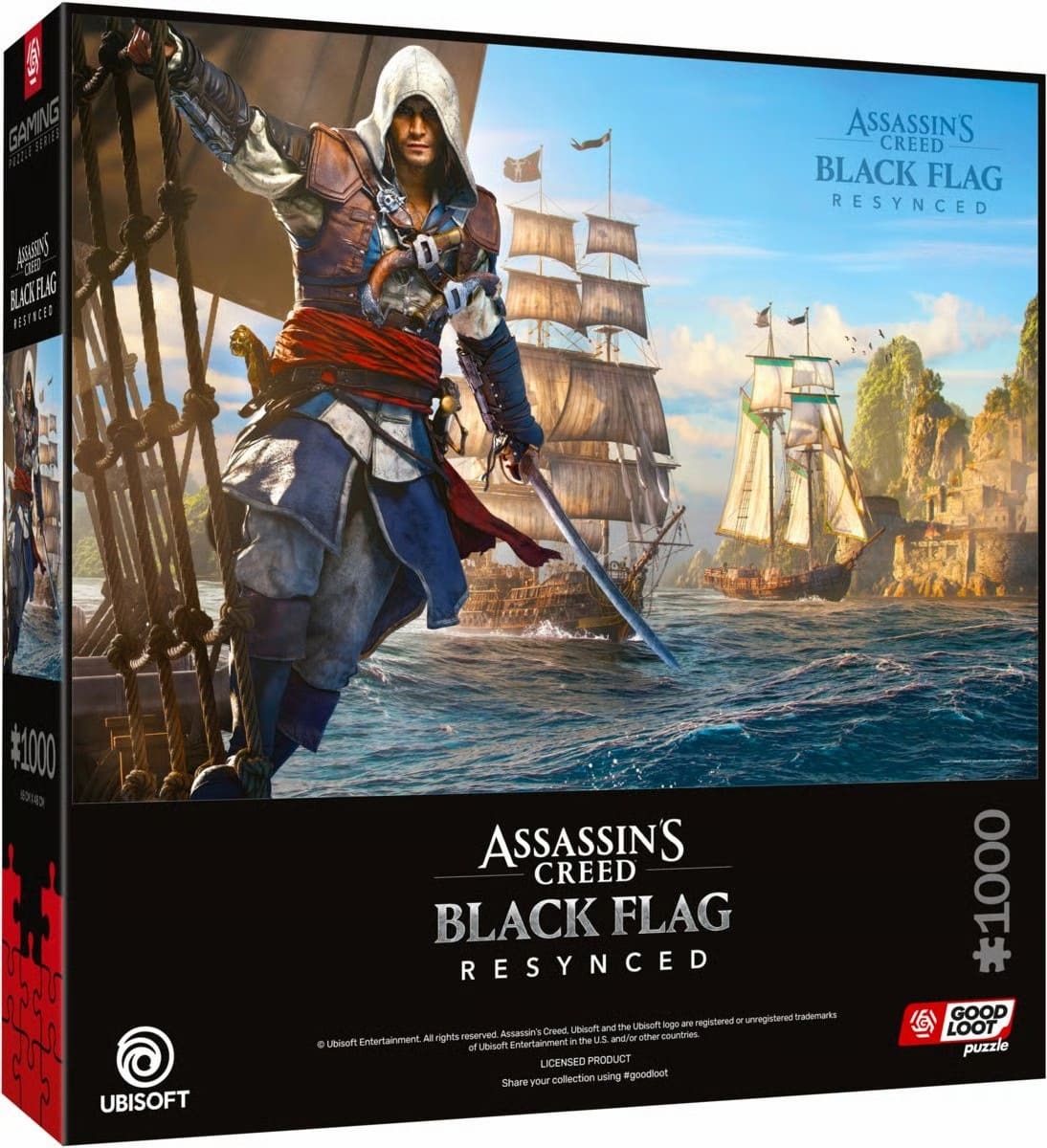 Пазл GoodLoot Assassin's Creed Black Flag Resynced 1000 эл.фото5