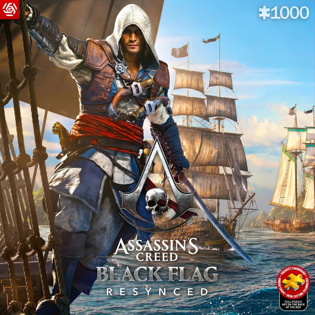 Пазл GoodLoot Assassin's Creed Black Flag Resynced 1000 эл.фото6