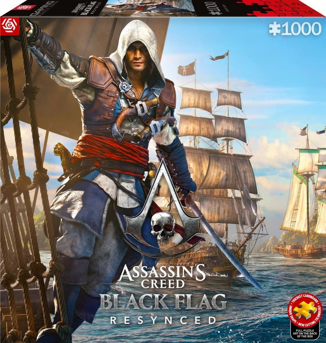 Пазл GoodLoot Assassin's Creed Black Flag Resynced 1000 эл.фото2