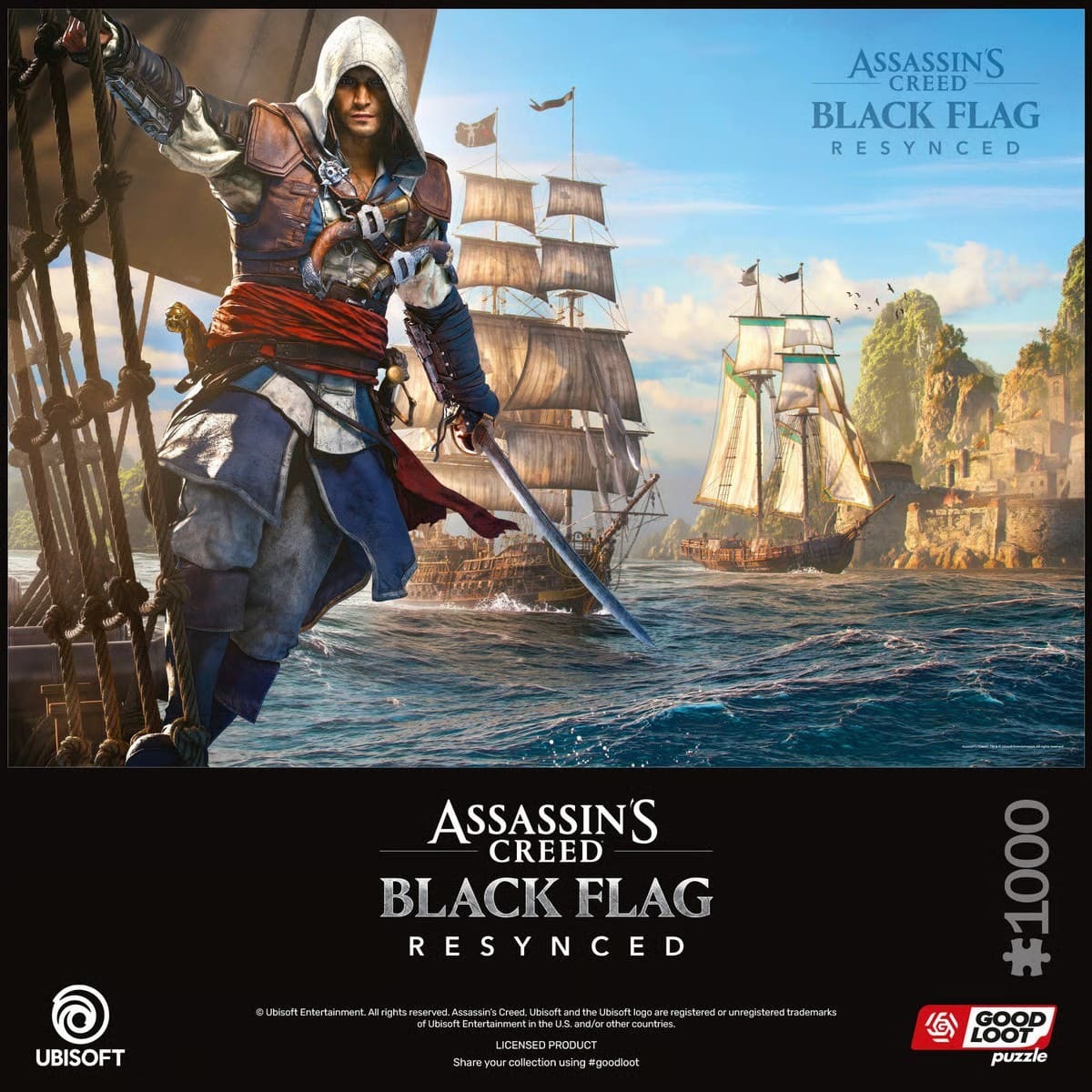 Пазл GoodLoot Assassin's Creed Black Flag Resynced 1000 эл.фото7