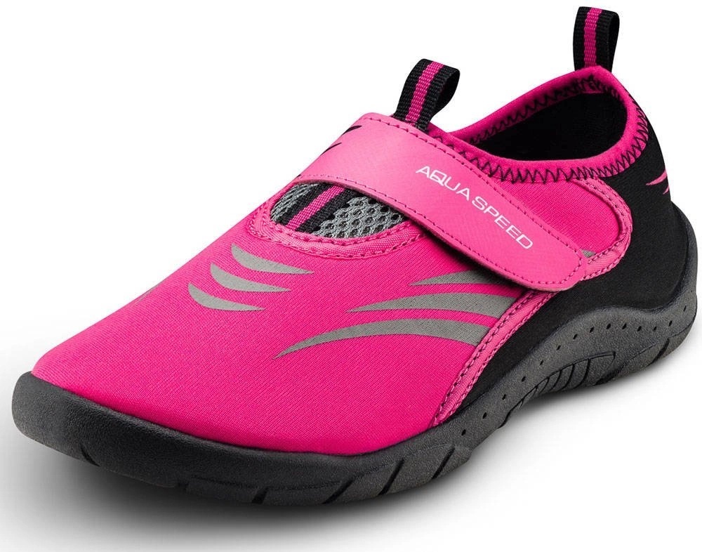 Аквашузы AQUA SPEED Aqua Shoe Model 27C 642-27C 40 розовые/черные фото 