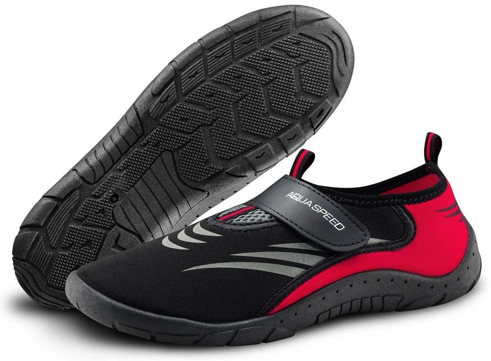 Аквашузы AQUA SPEED Aqua Shoe Model 27D 642-27D 41 красные/черные фото 