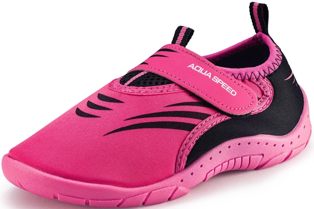 Аквашузы AQUA SPEED Aqua Shoe 27F 642-27F 28 розовые/черные фото 