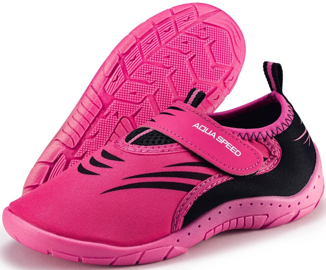 Аквашузы AQUA SPEED Aqua Shoe 27F 642-27F 30 розовые/черные фото 