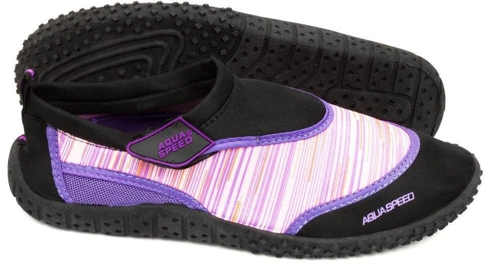 Аквашузы AQUA SPEED Aqua Shoe Model 2A 673-2A 29 розовые/черные фото 