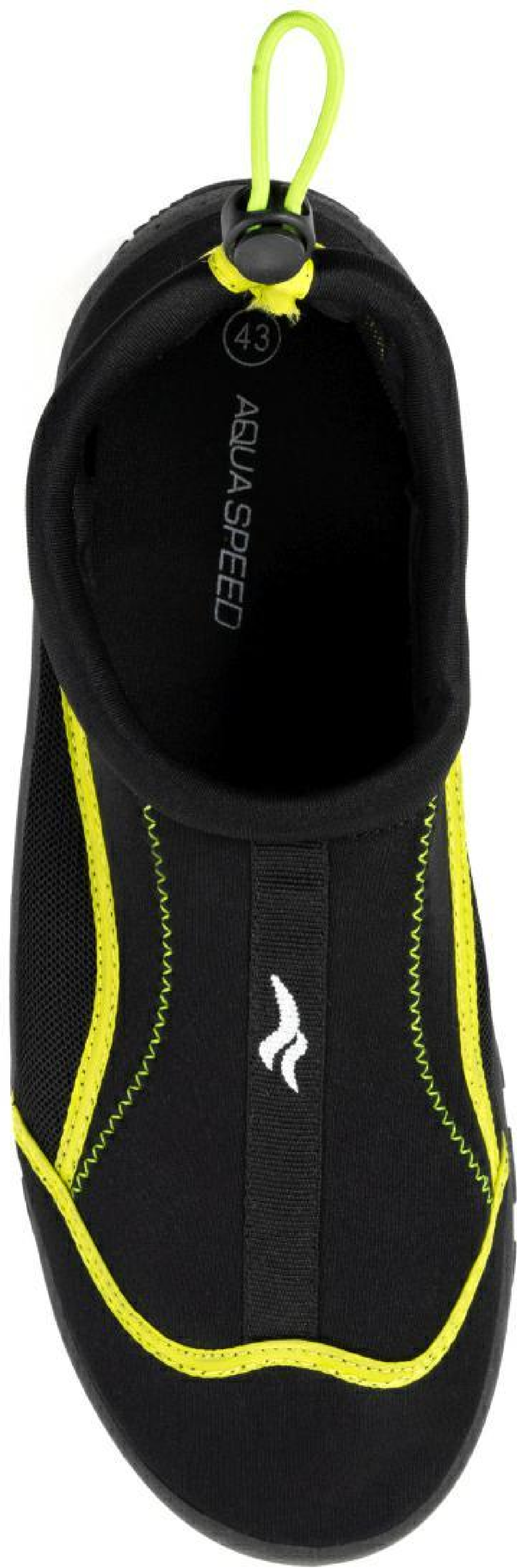 Аквашузы AQUA SPEED Aqua Shoe Model 28B 704-78 35 черные/желтые фото 