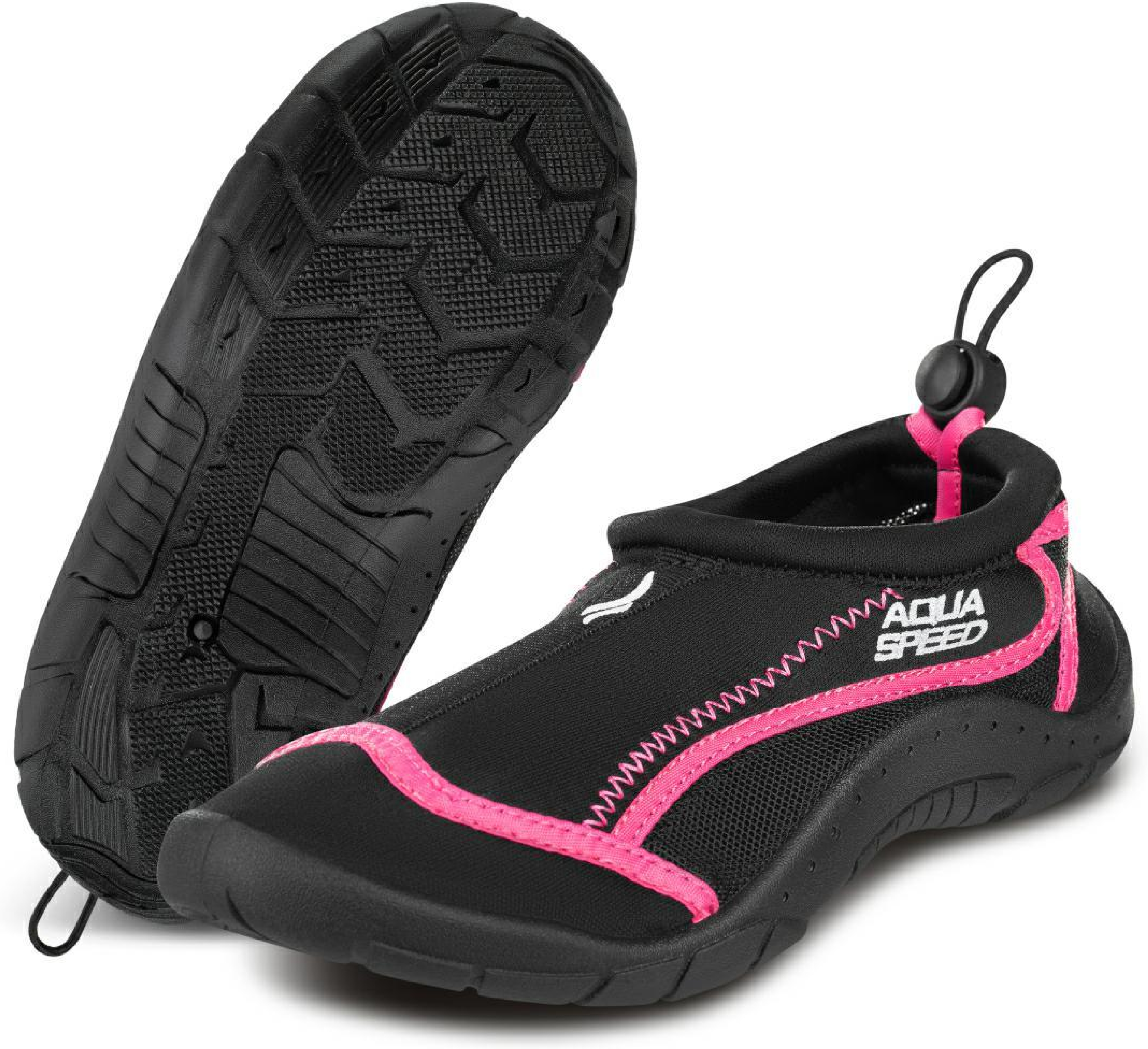 Аквашузы AQUA SPEED Aqua Shoe Model 28D 704-19 36 черные фото 