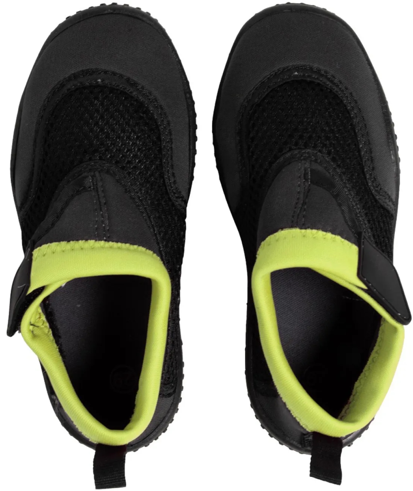 Аквашузы детские Arena Watershoes Jr 005294-100 31 темно-серые/салатовые фото 