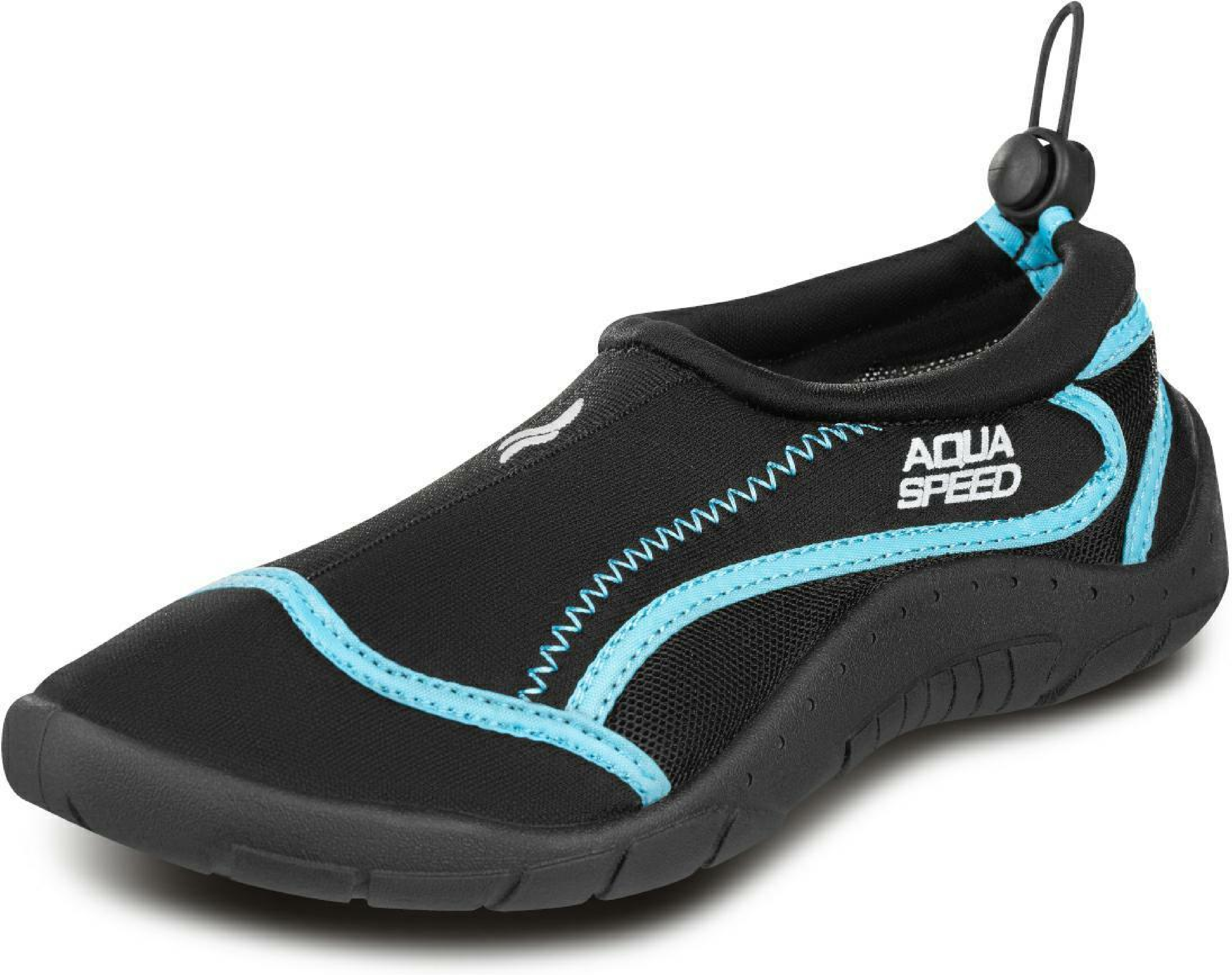 Аквашузы AQUA SPEED Aqua Shoe Model 28C 704-28C 36 черные/синие фото 2