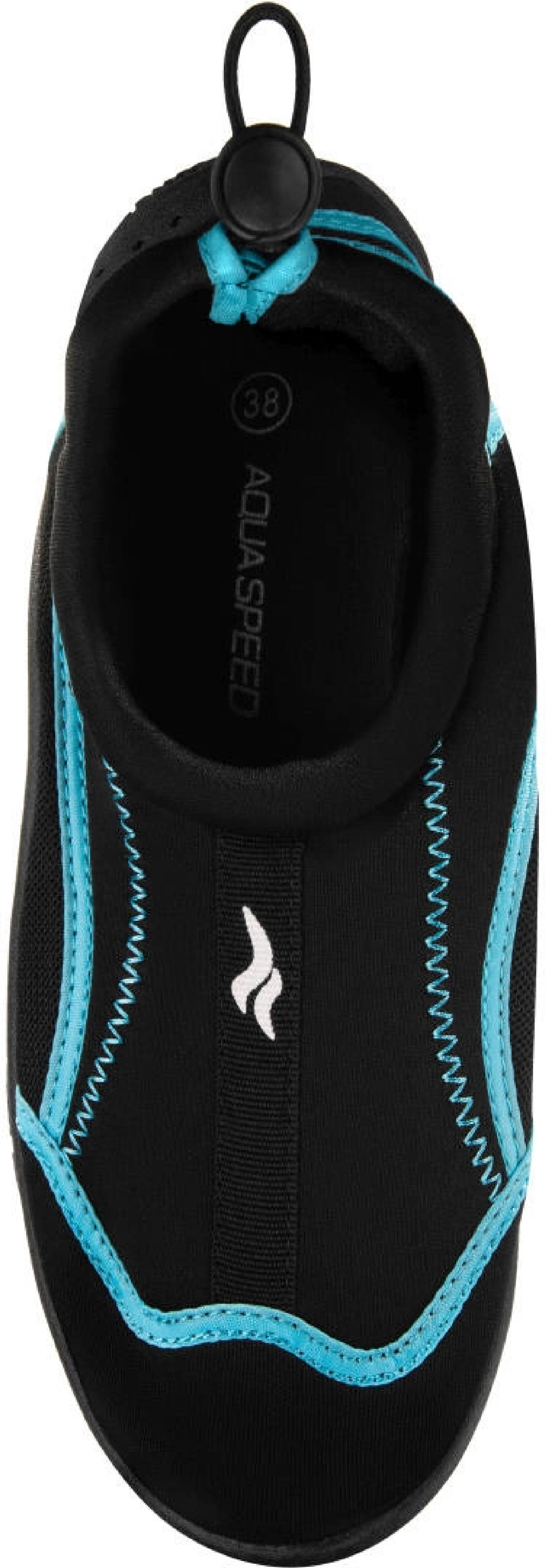 Аквашузы AQUA SPEED Aqua Shoe Model 28C 704-28C 36 черные/синие фото 5