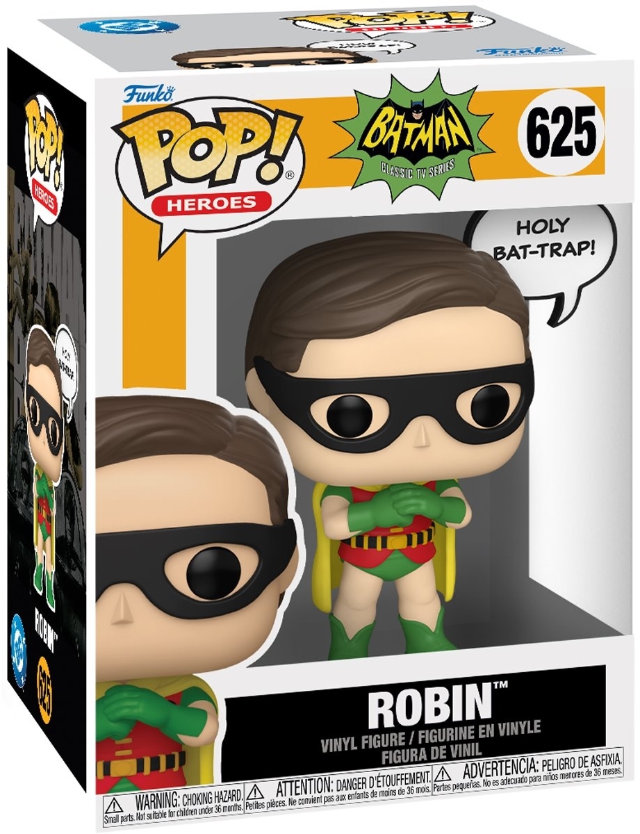 Фігурка Funko POP Heroes: Batman 66 S2 - Robin (889698924702)фото